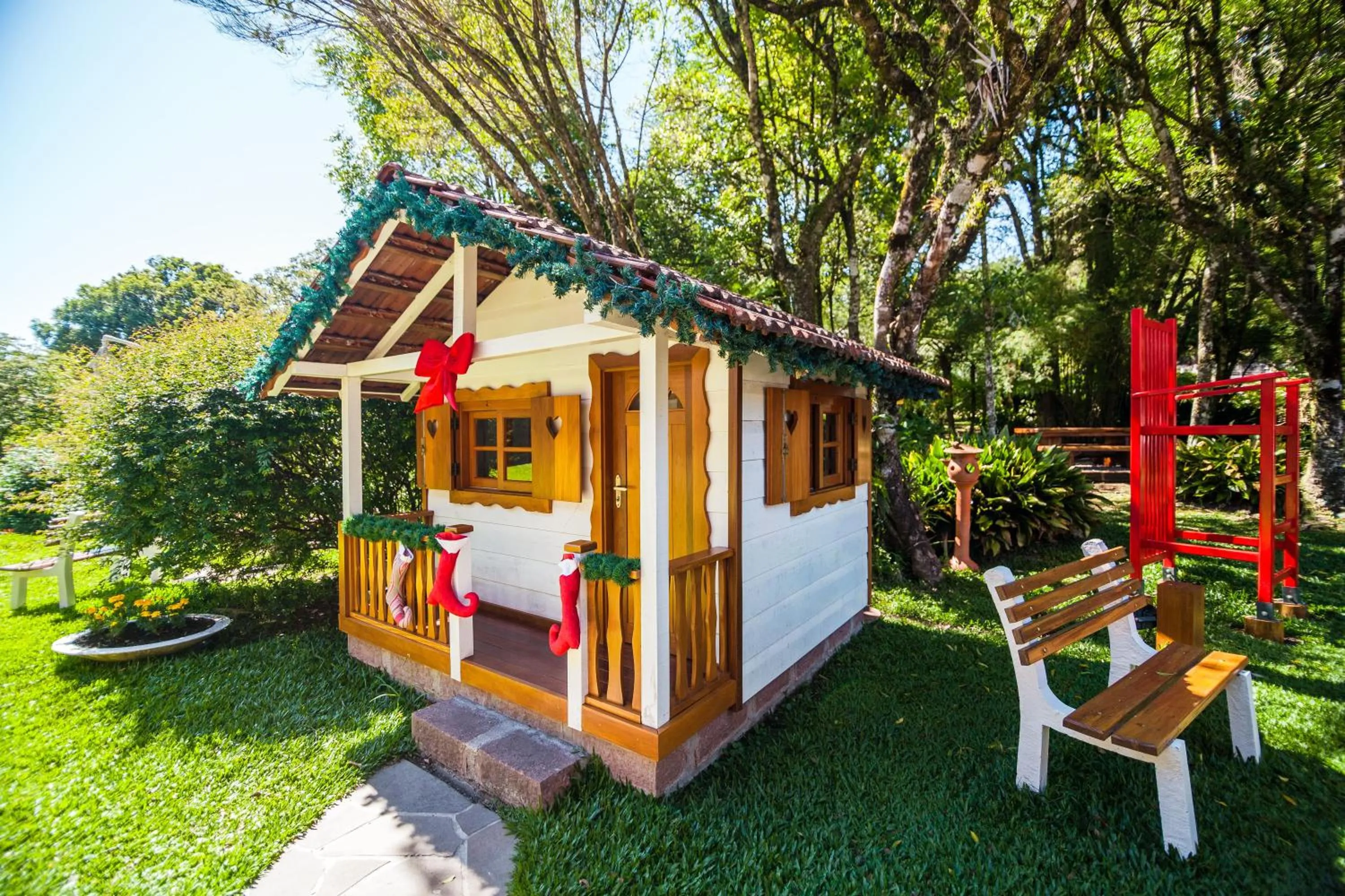Garden in Pousada Betânia