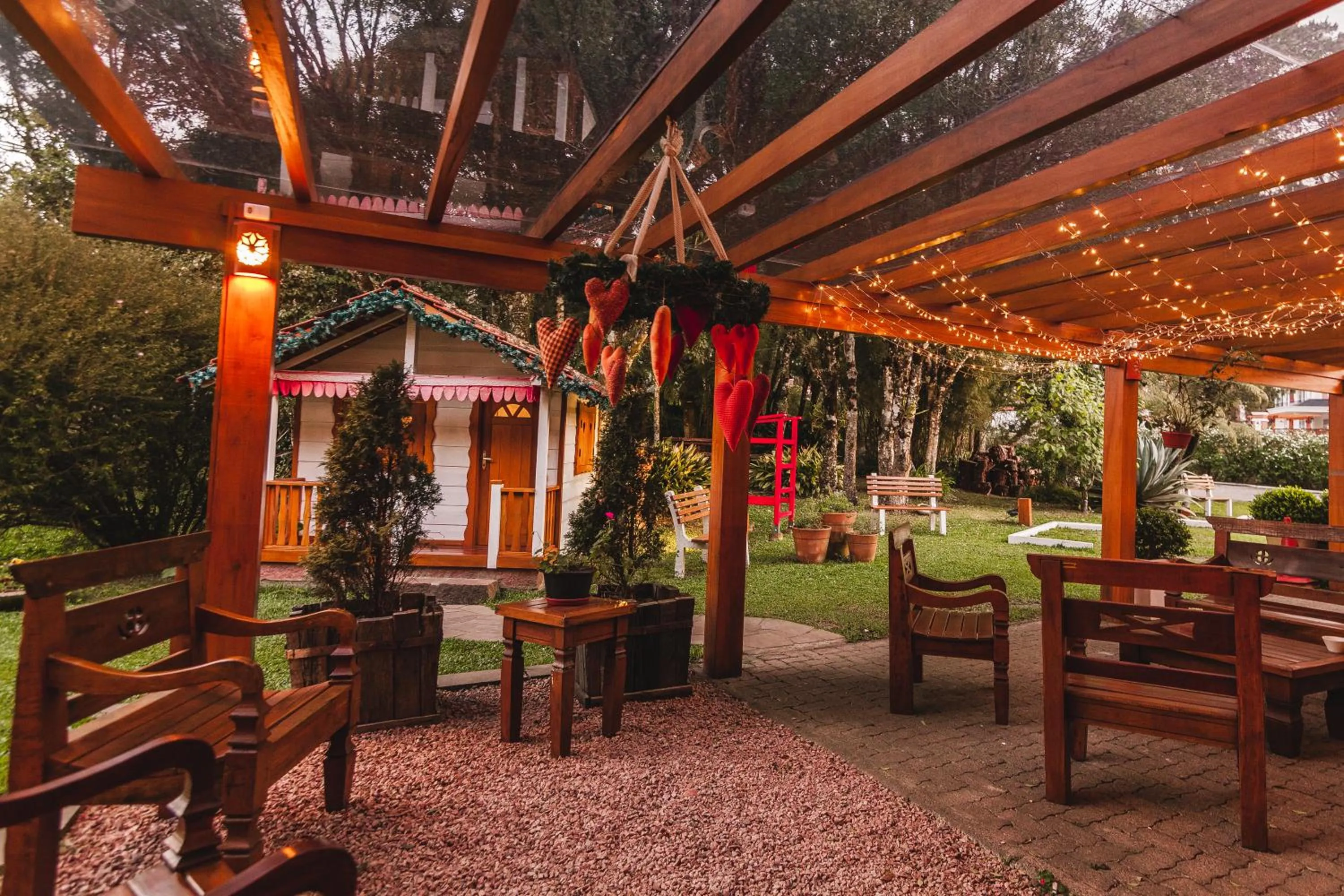 Garden in Pousada Betânia