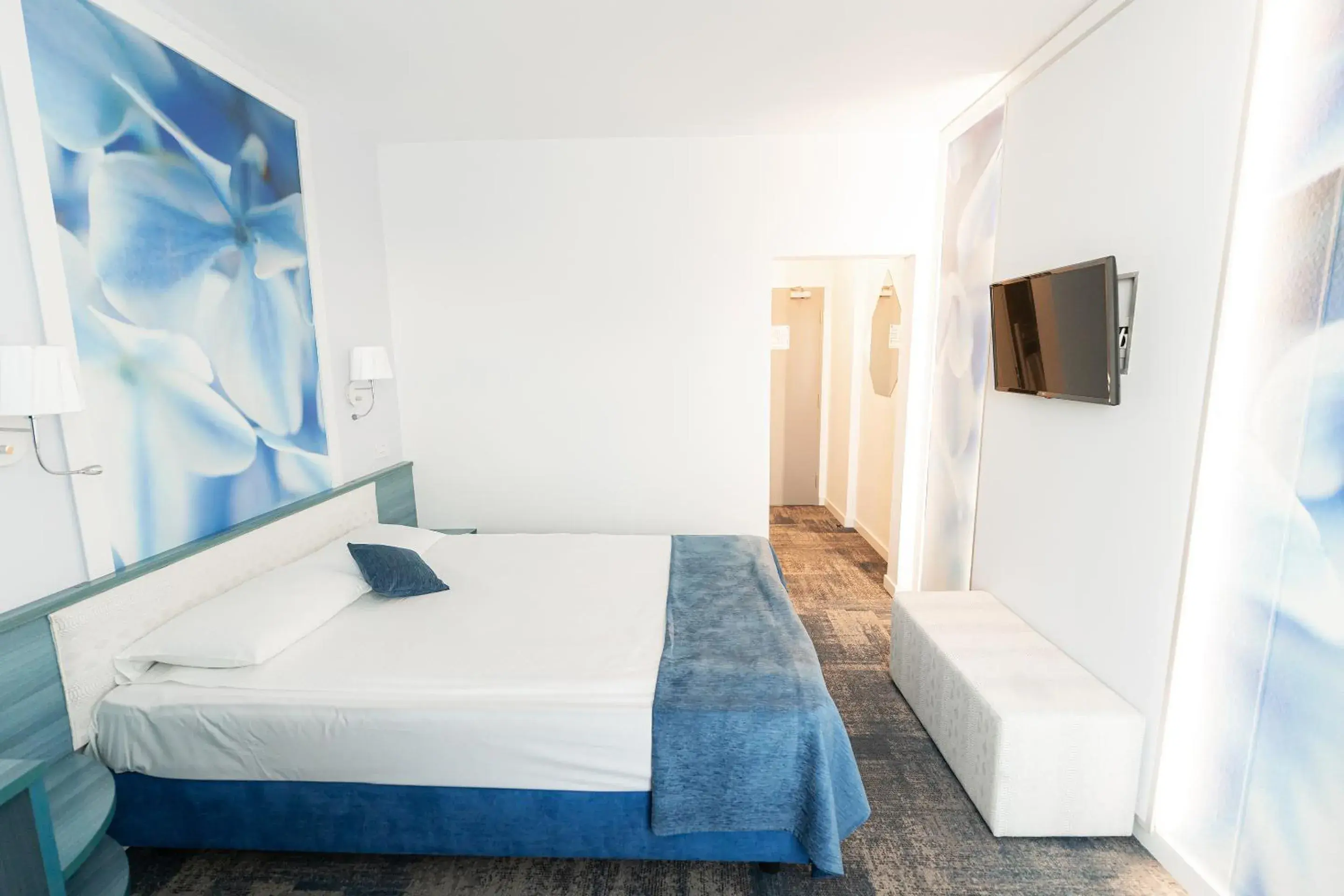 Bed in MyContinental Suceava Bed in MyContinental Suceava