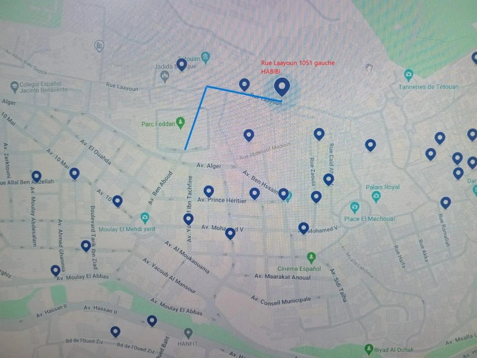 Floor plan in Dar Rehla