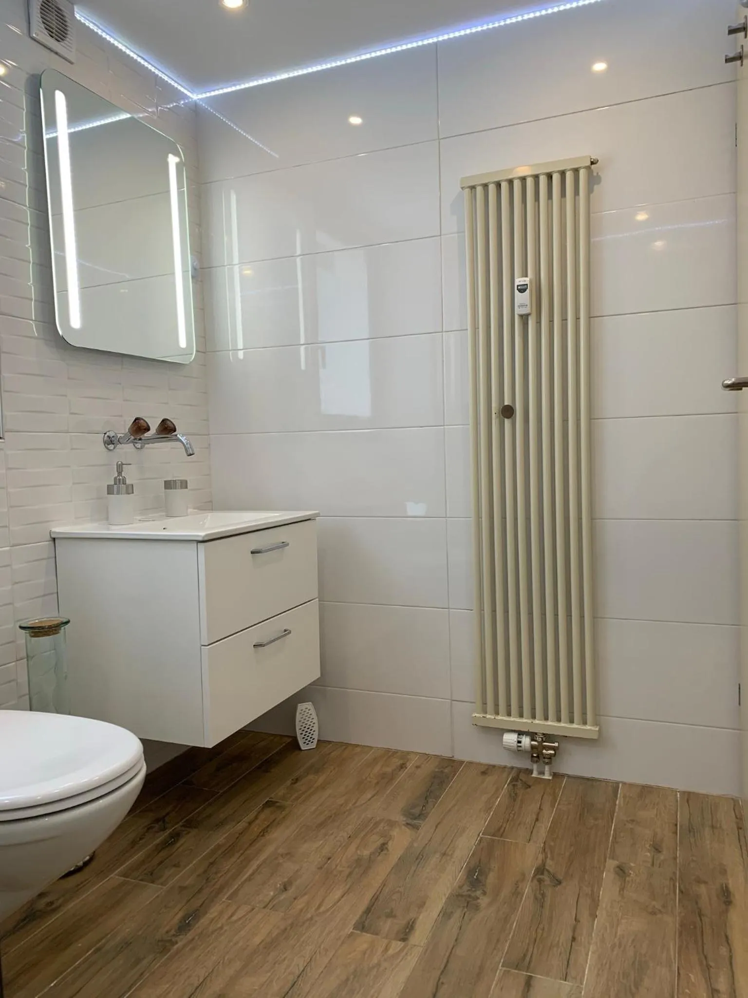 Shower in Breathtaking Waterfall Apartment