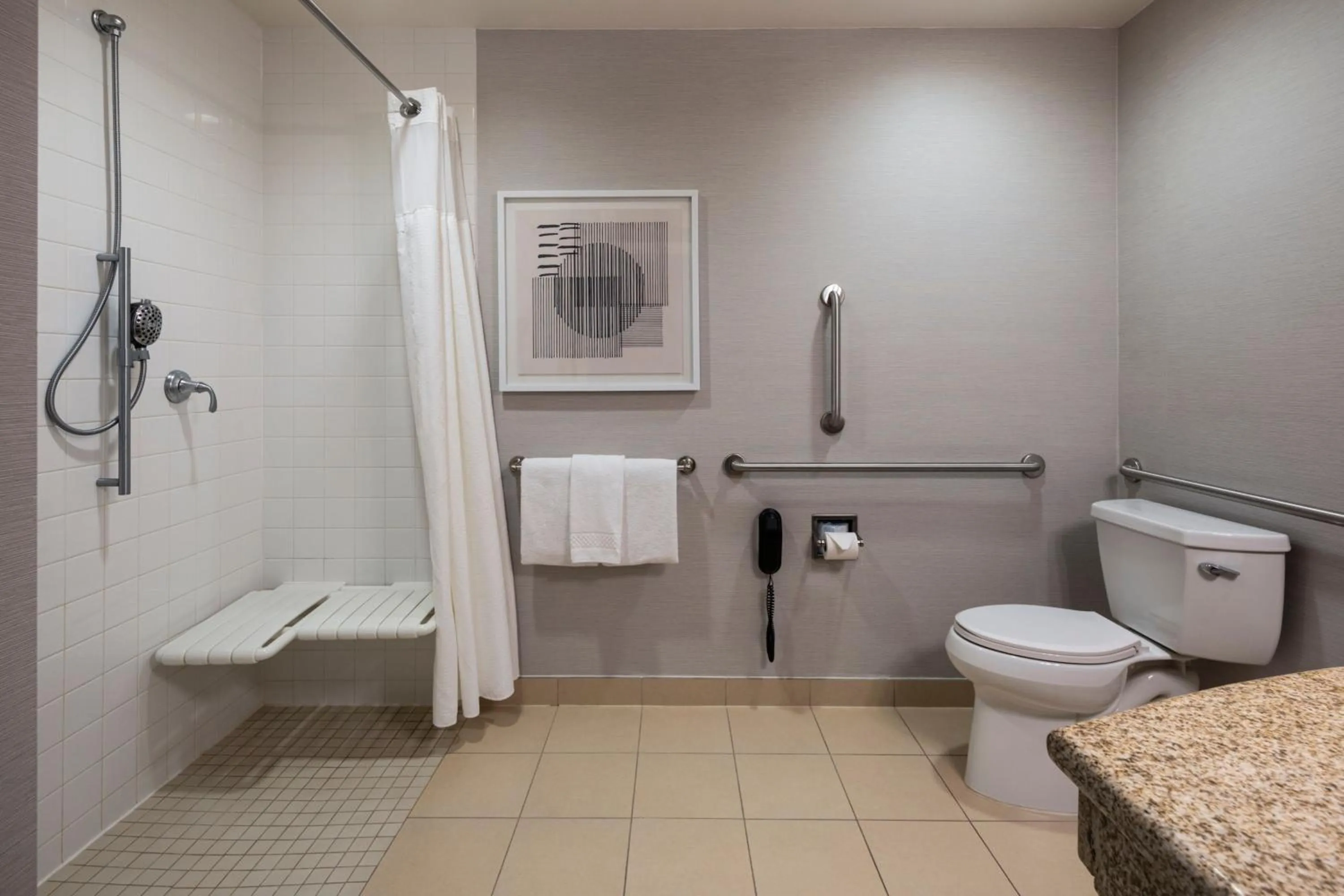 Bathroom in Courtyard Mankato Hotel & Event Center