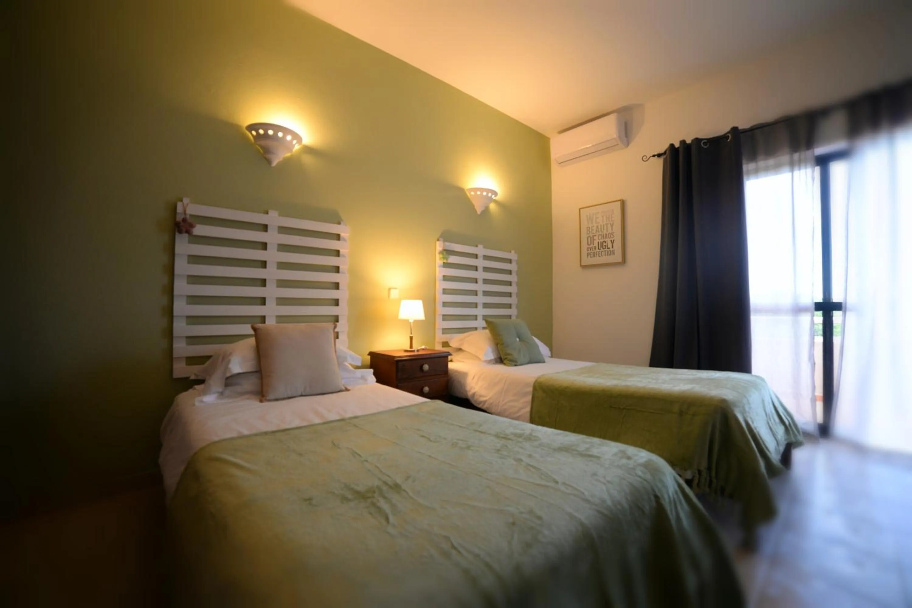 Bed in Casa Rosa Montes