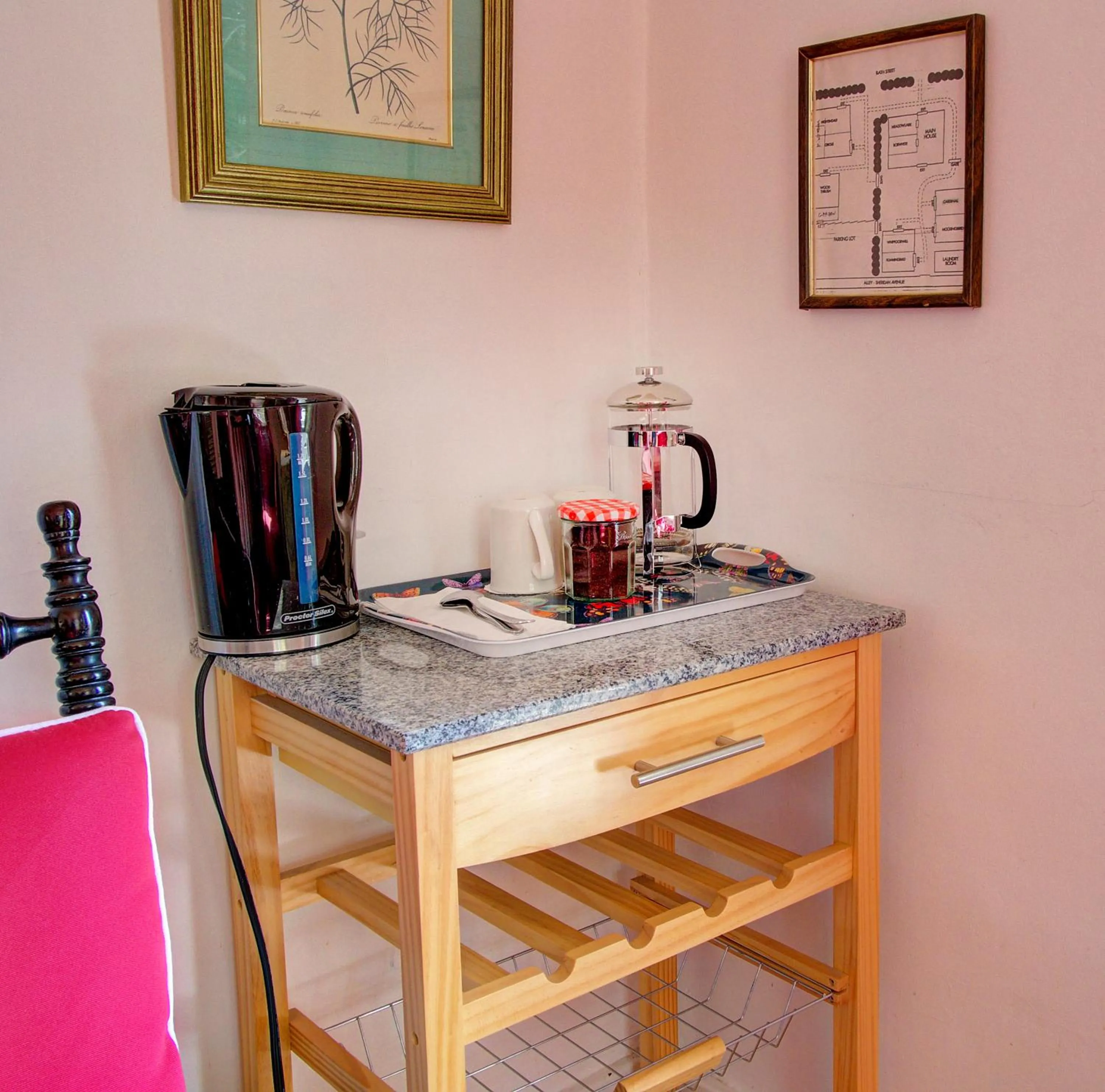 Decorative detail in Secret Garden Inn & Cottages