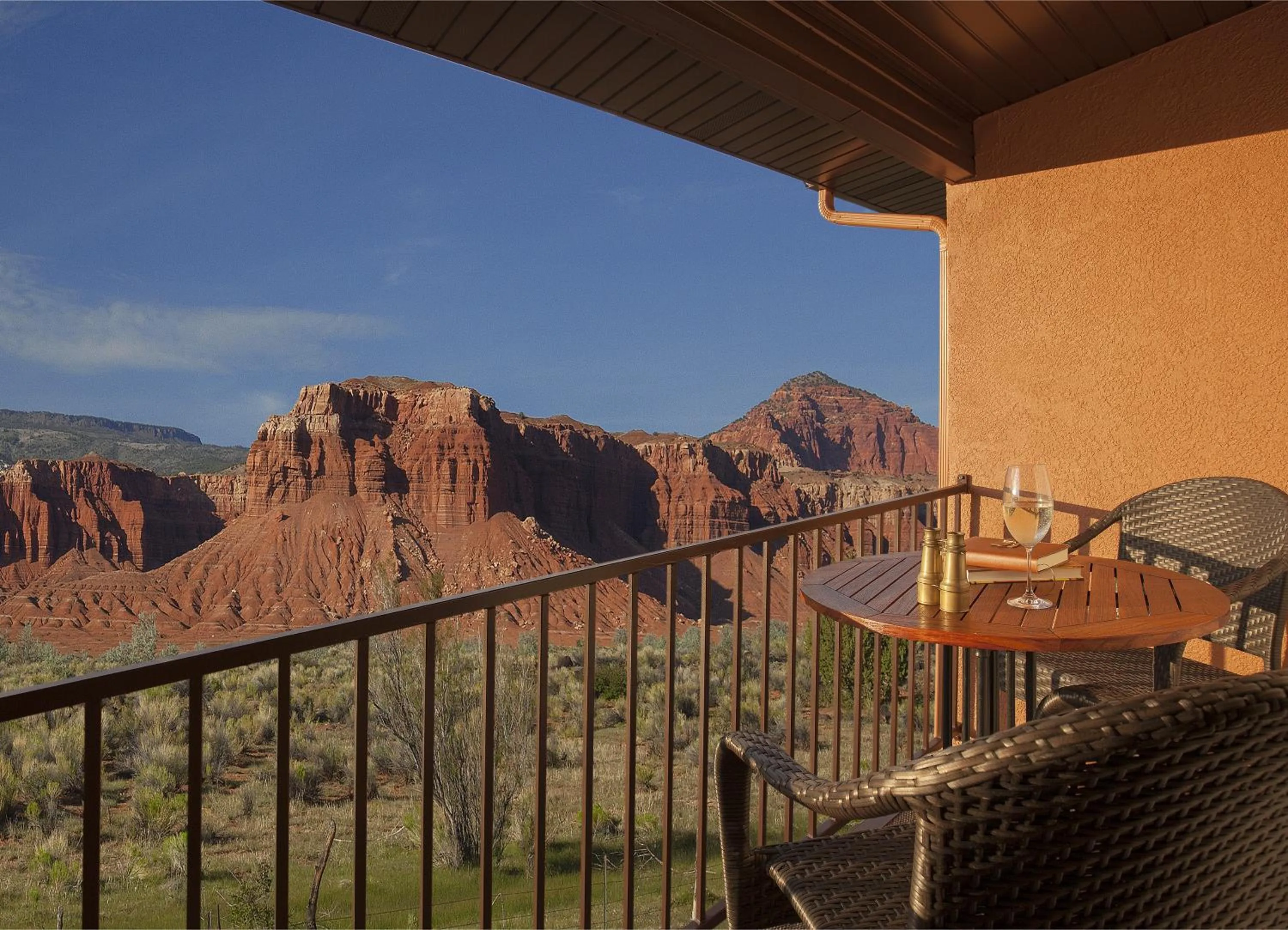 Balcony/Terrace in Capitol Reef Resort