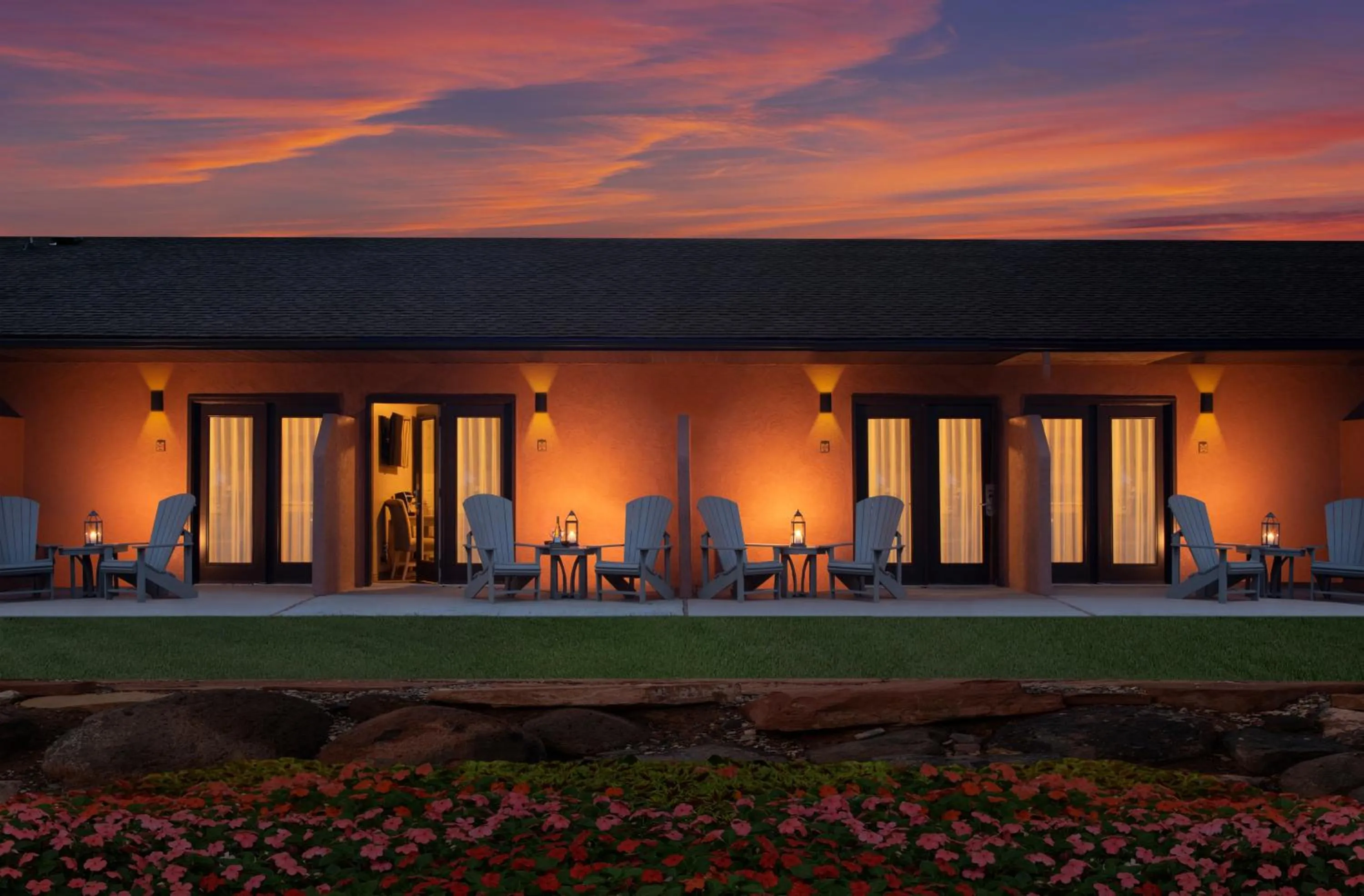 Patio in Capitol Reef Resort