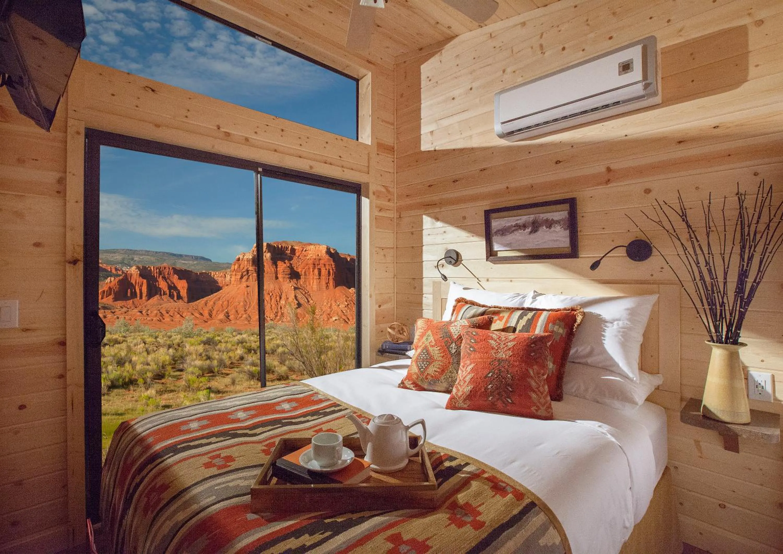 Bed in Capitol Reef Resort