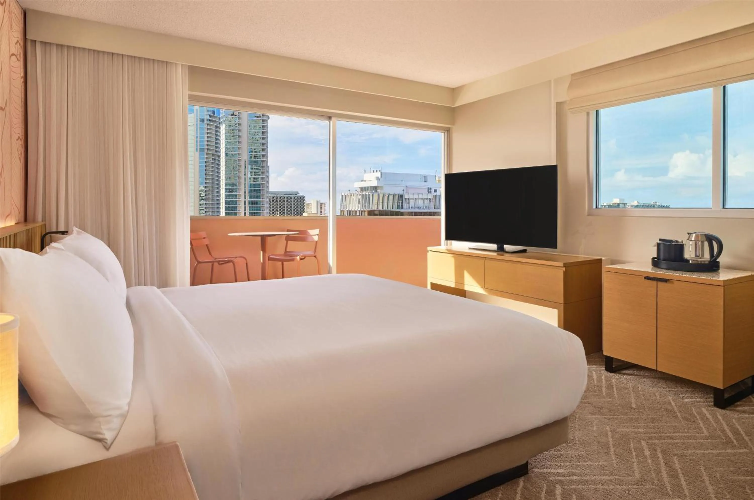 Bed in The Ambassador of Waikiki, Tapestry Collection by Hilton