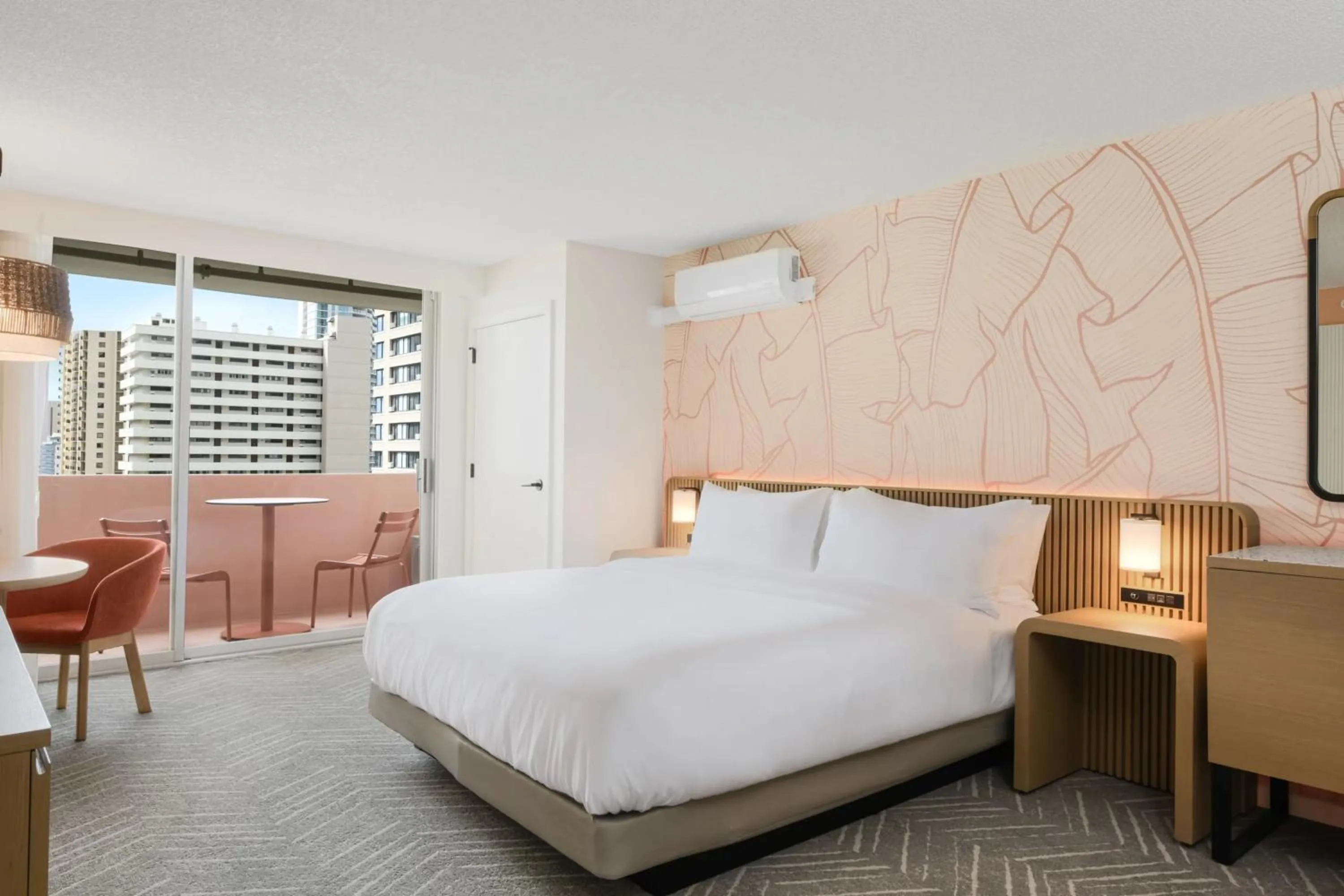 Bed in The Ambassador of Waikiki, Tapestry Collection by Hilton