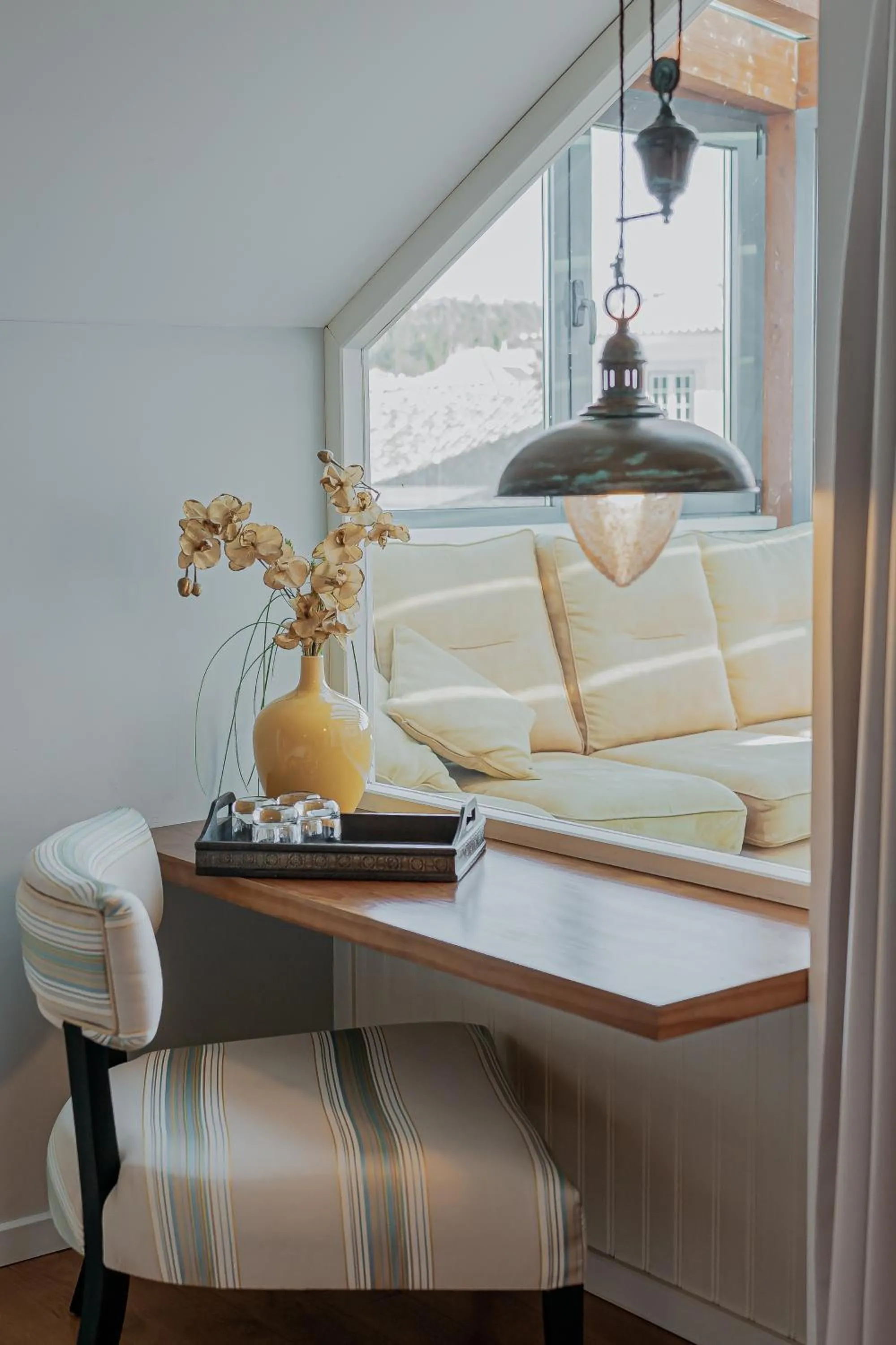Seating area in Hotel Casa da Nora