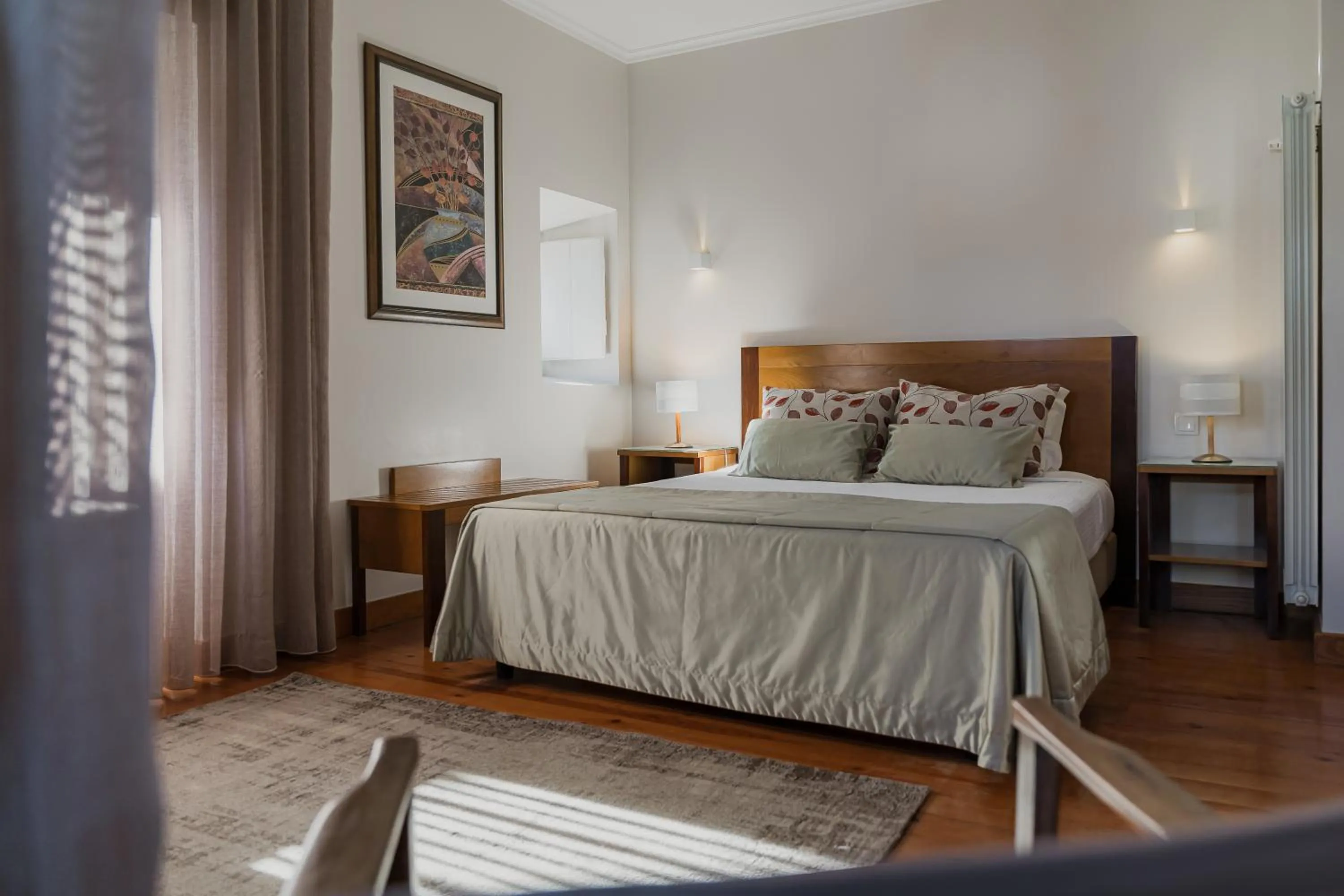 Bed in Hotel Casa da Nora