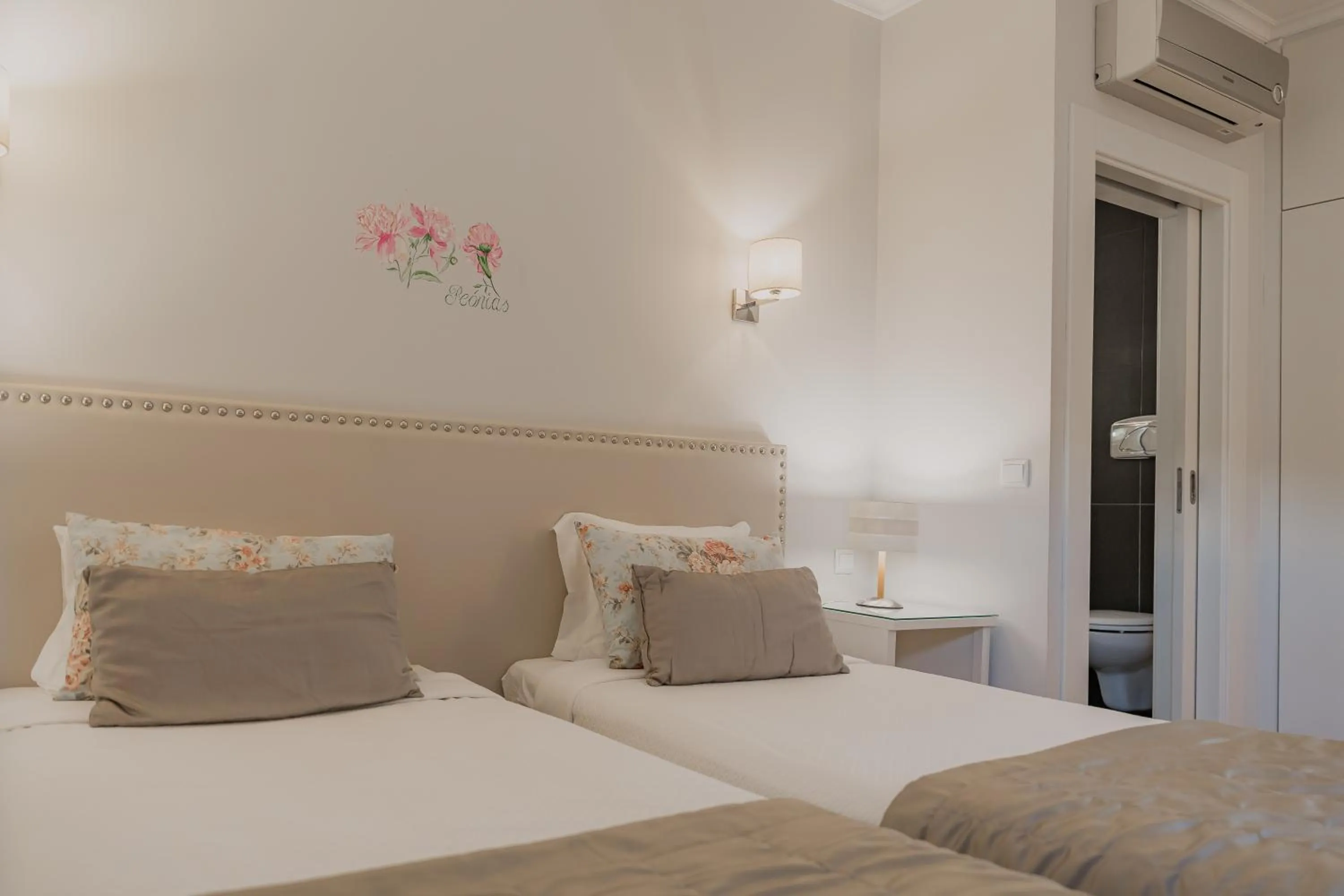 Bed in Hotel Casa da Nora