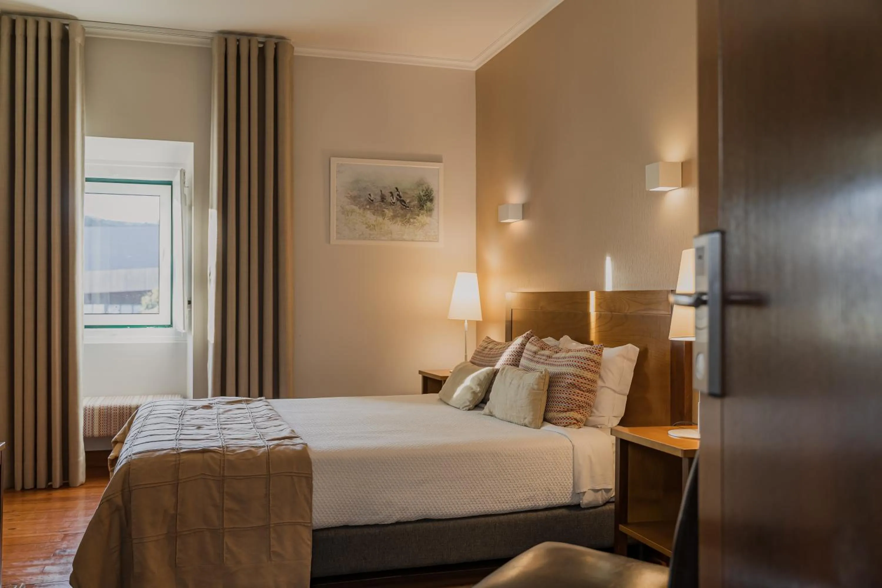 Bed in Hotel Casa da Nora