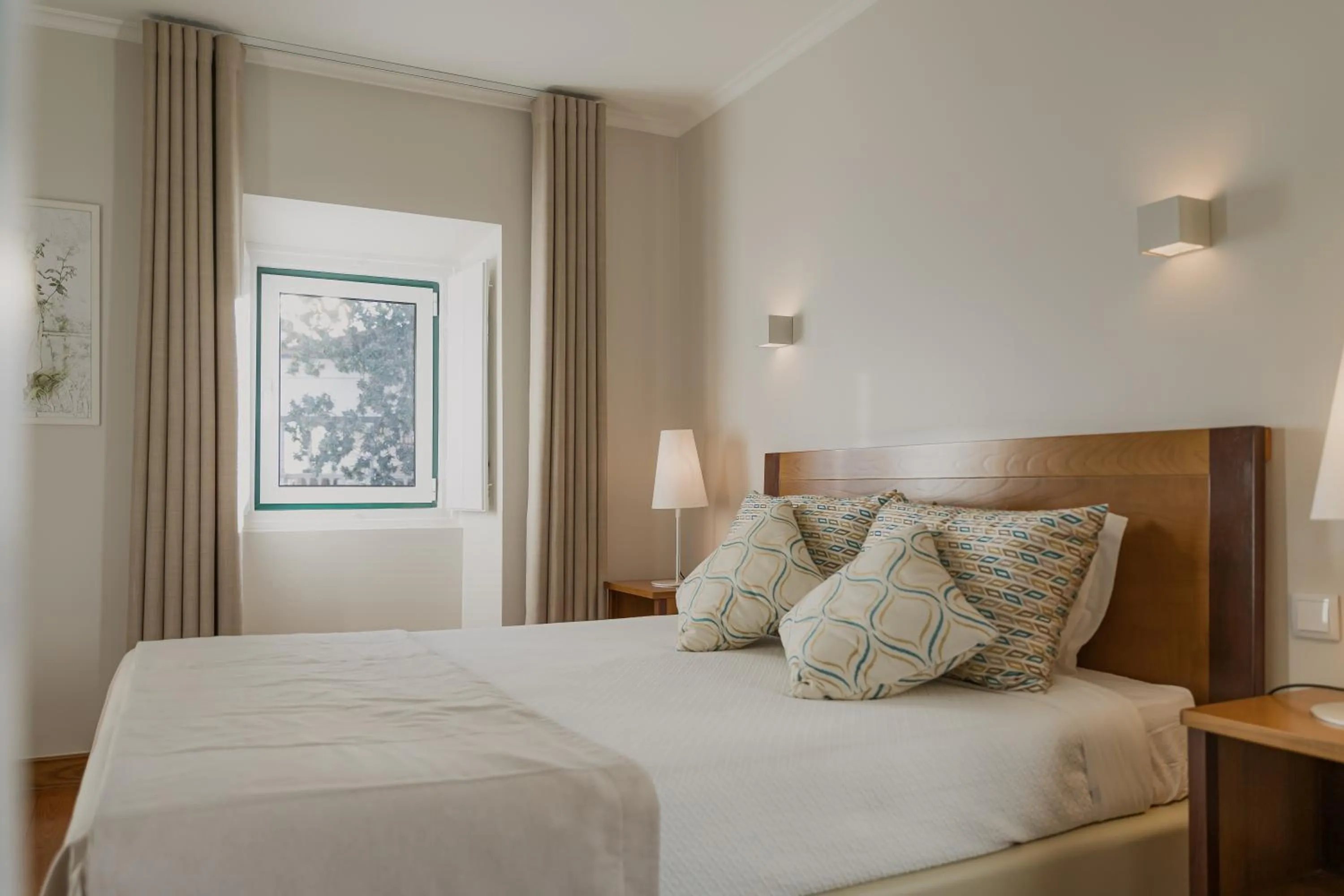 Bed in Hotel Casa da Nora