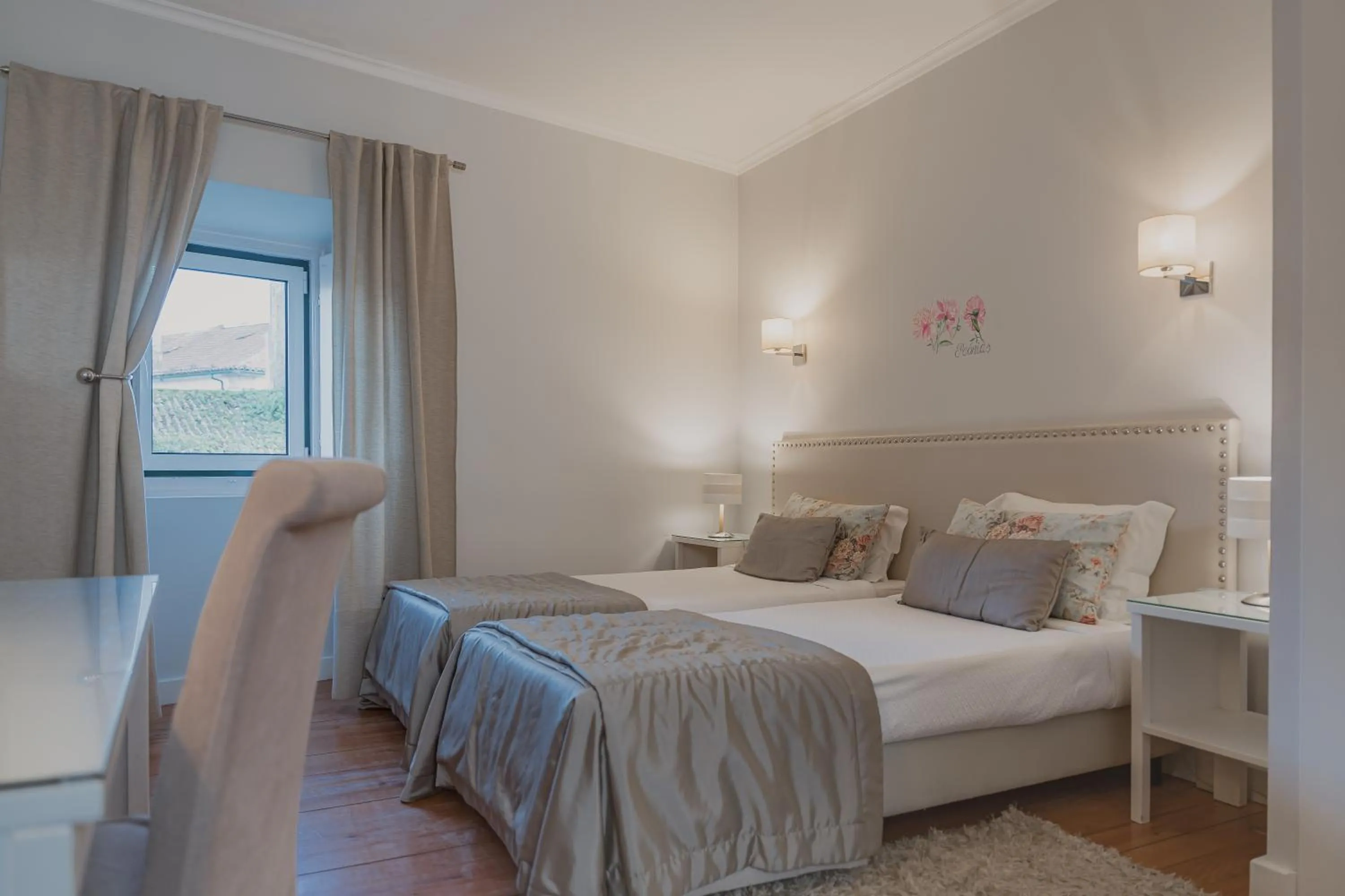 Bed in Hotel Casa da Nora