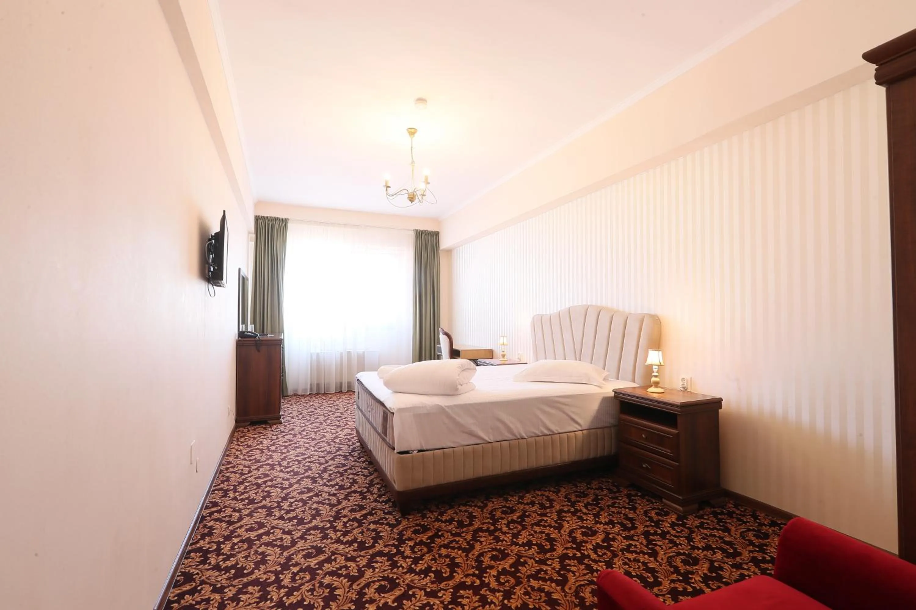 Bedroom, Bed in Hotel Impero