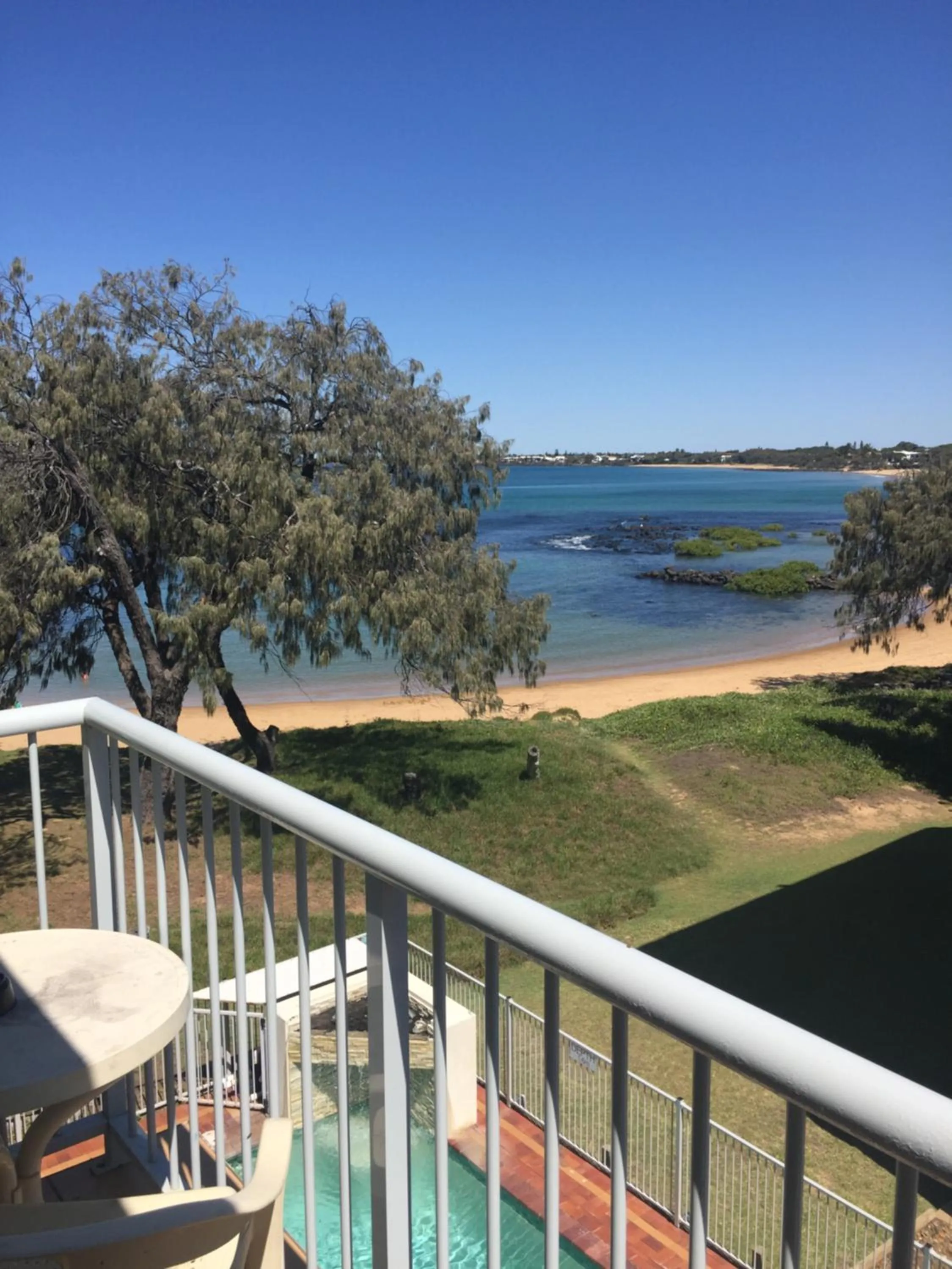 Balcony/Terrace in Bargara Shoreline Apartments