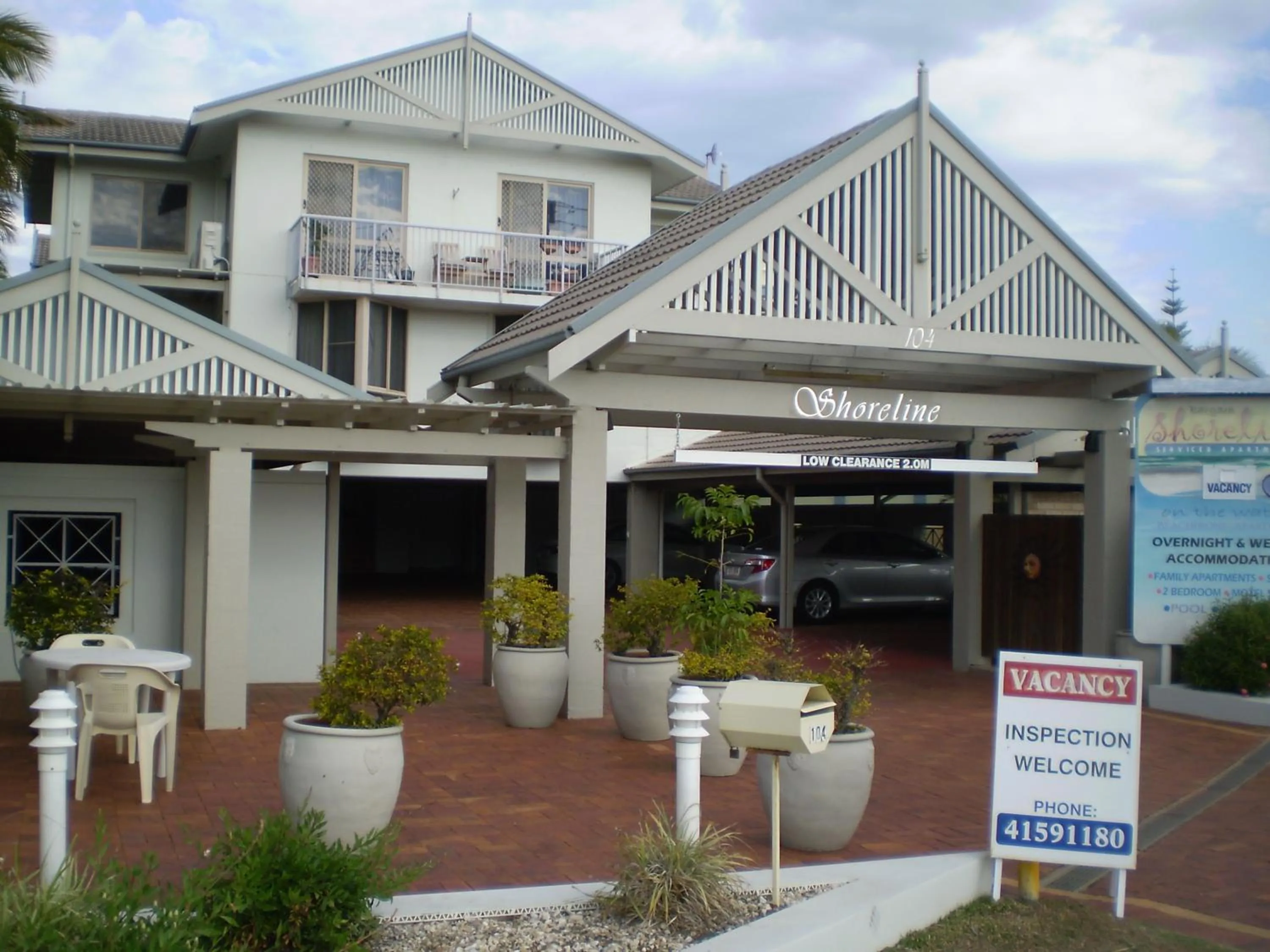 Facade/entrance in Bargara Shoreline Apartments