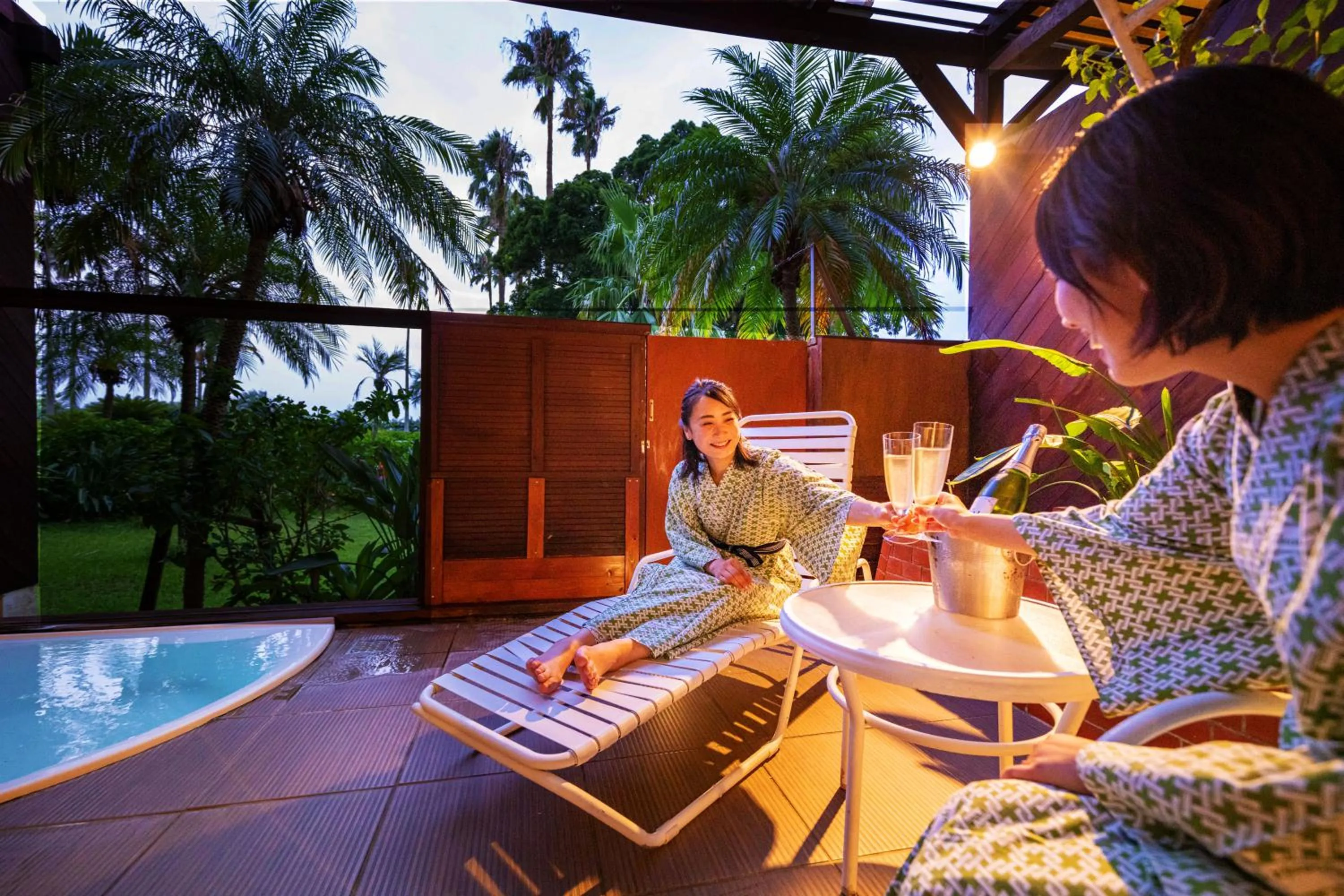 Garden in Ibusuki Phoenix Hotel