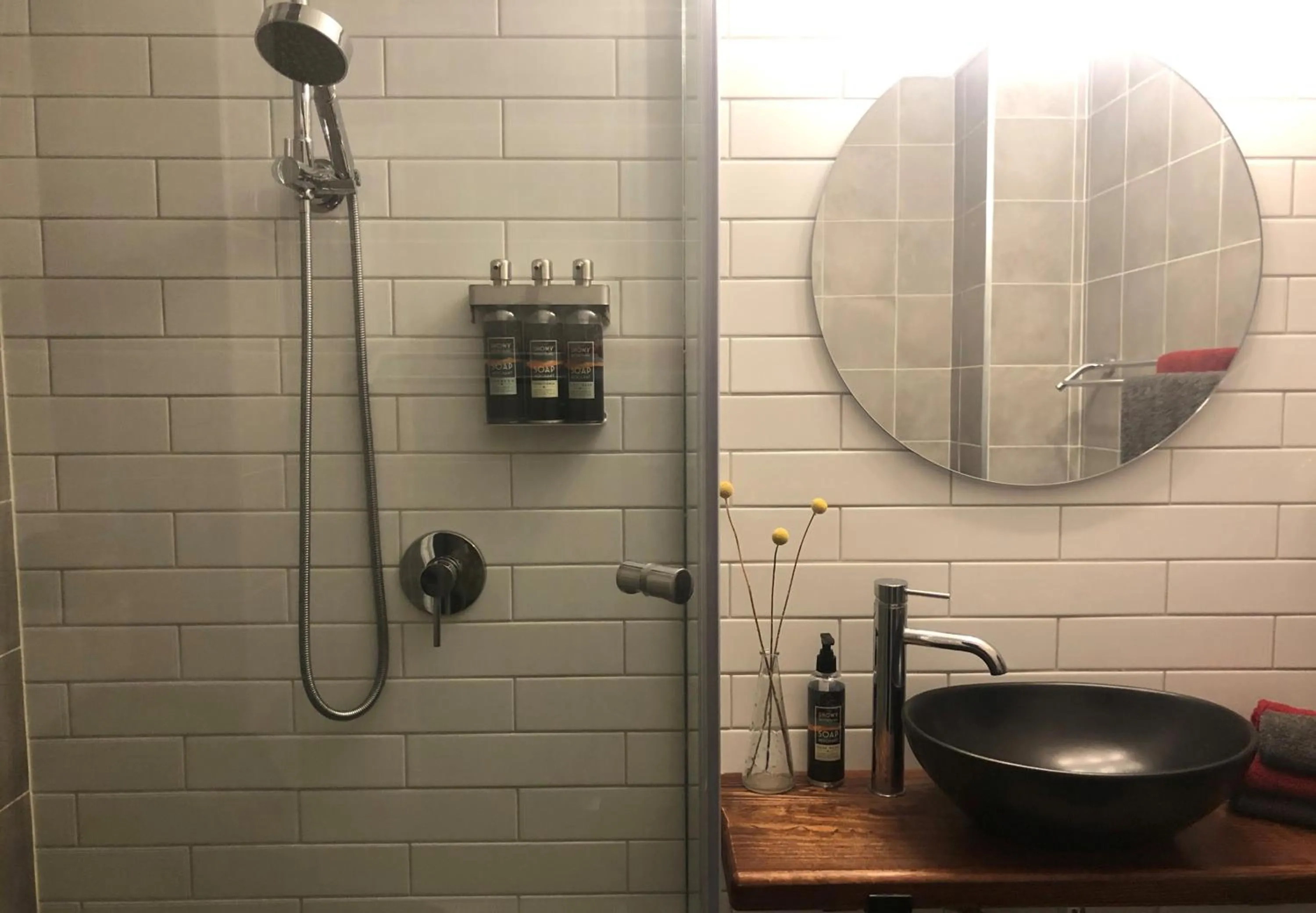 Bathroom in Troldhaugen Lodge - Adults Only