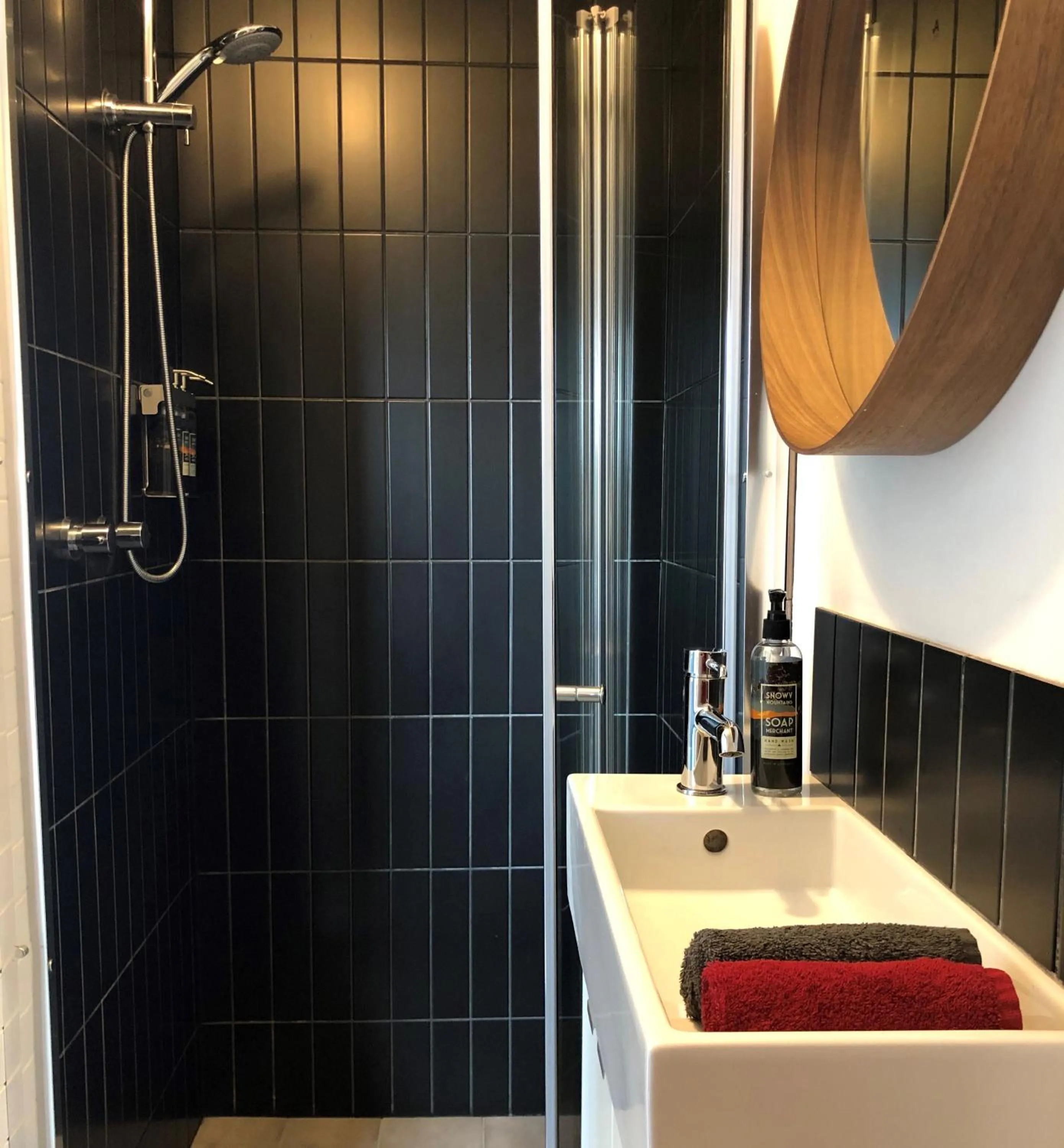 Bathroom in Troldhaugen Lodge - Adults Only