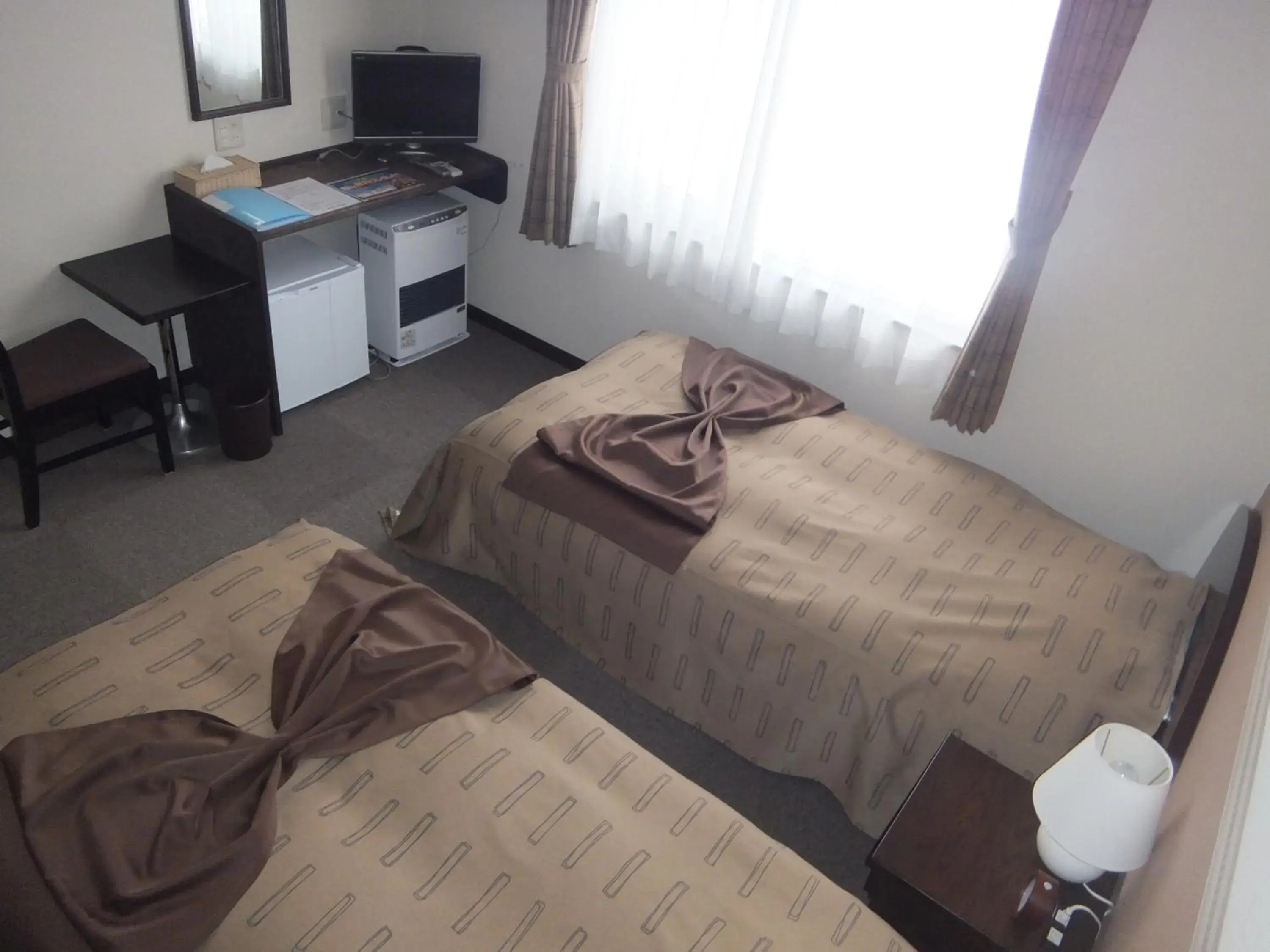 Living room, Bed in Petit Hotel Blaneneige Living room, Bed in Petit Hotel Blaneneige