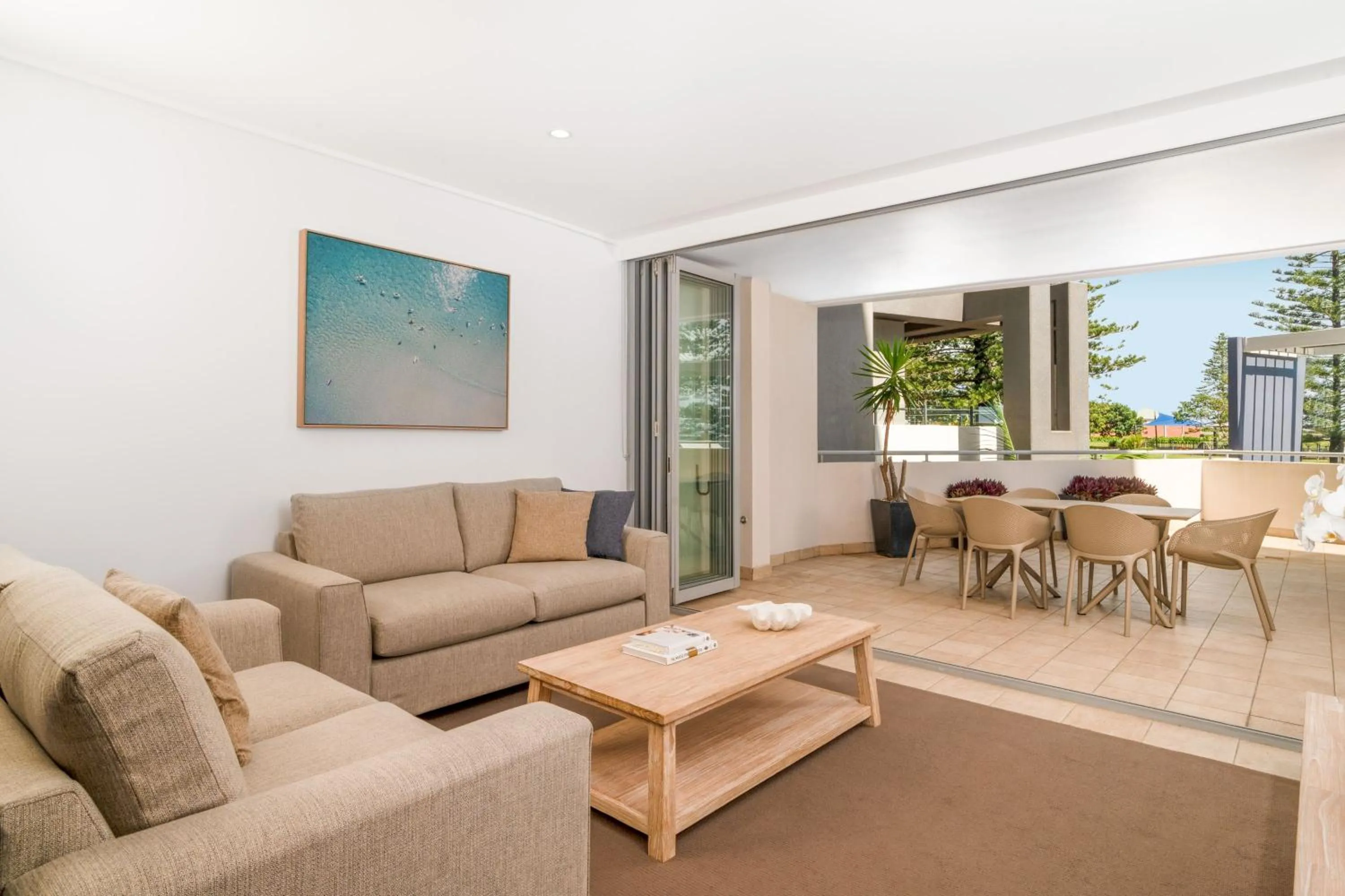 Living room in Mantra The Observatory