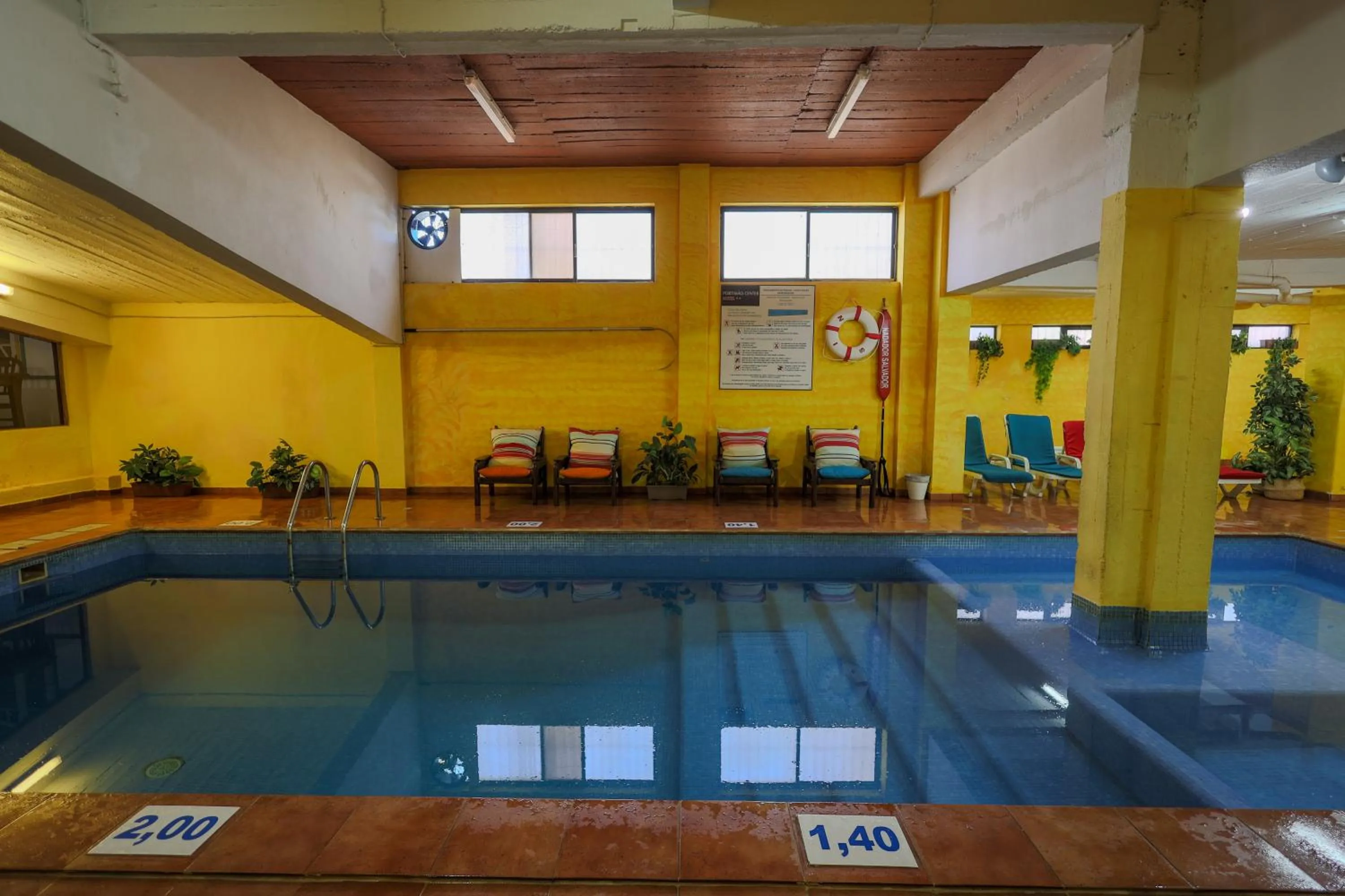 Swimming pool in Portimão Center Hotel by Umbral