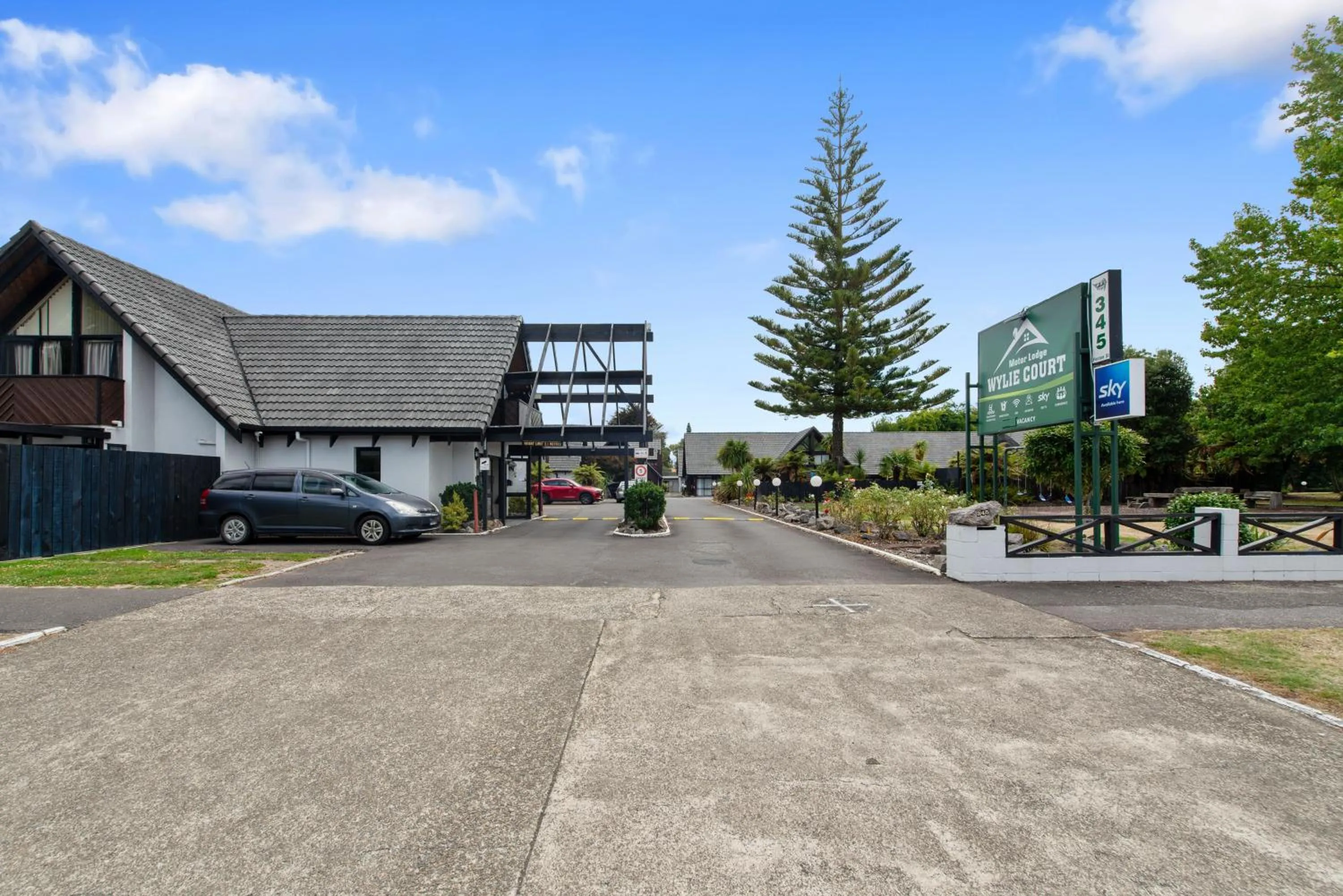 Property building in Wylie Court Motor Lodge