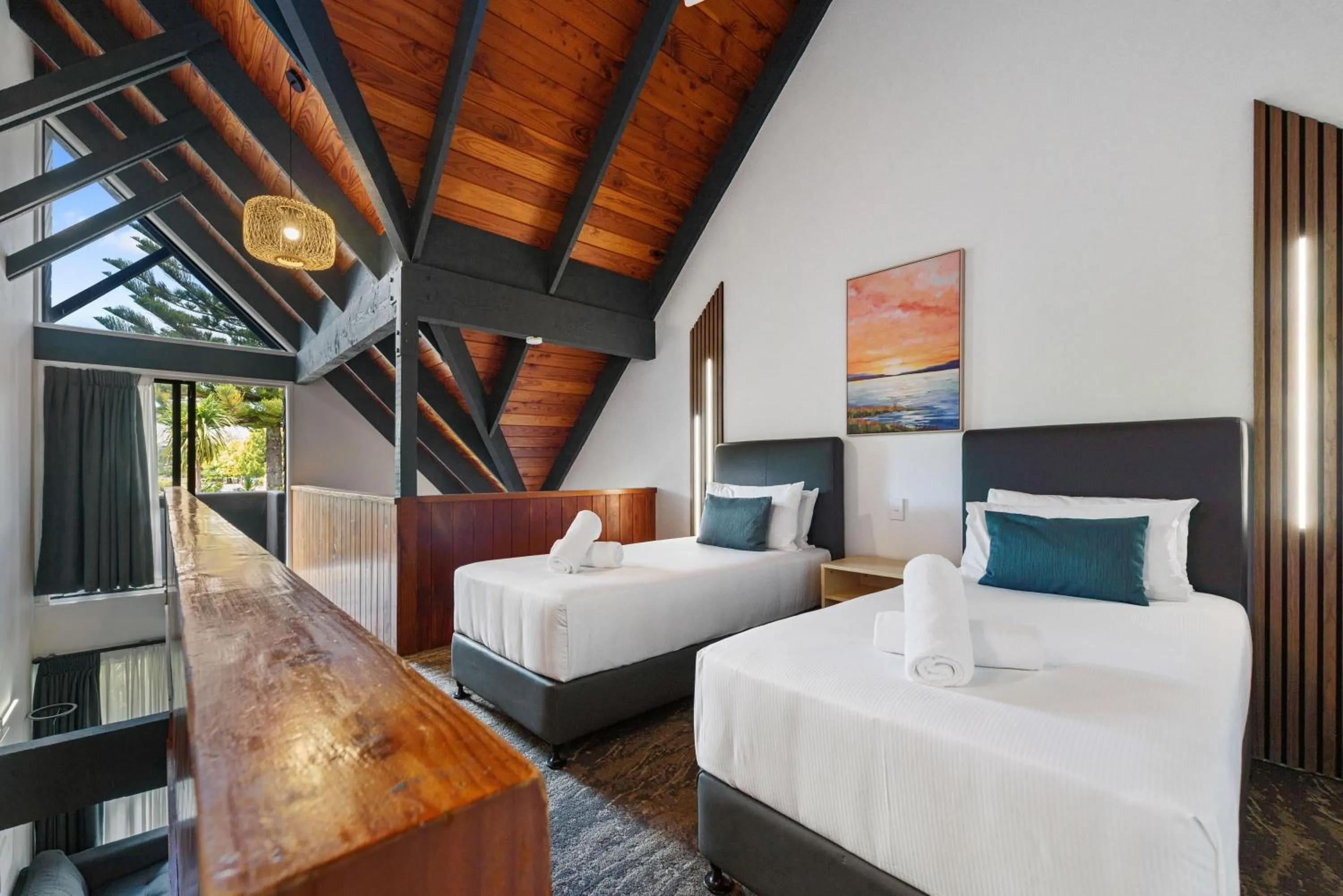 Bed in Wylie Court Motor Lodge