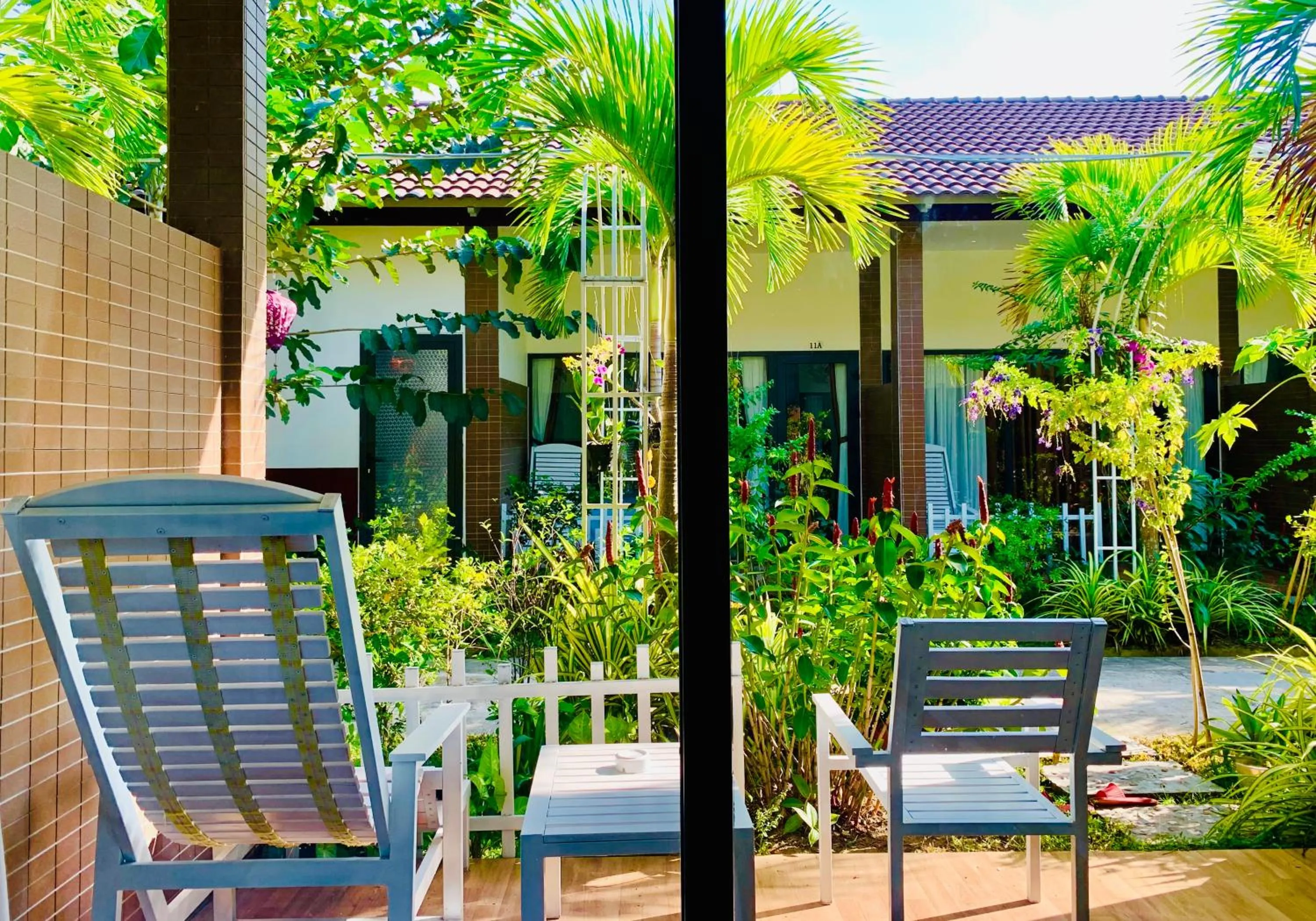 Patio in Canary Bungalow