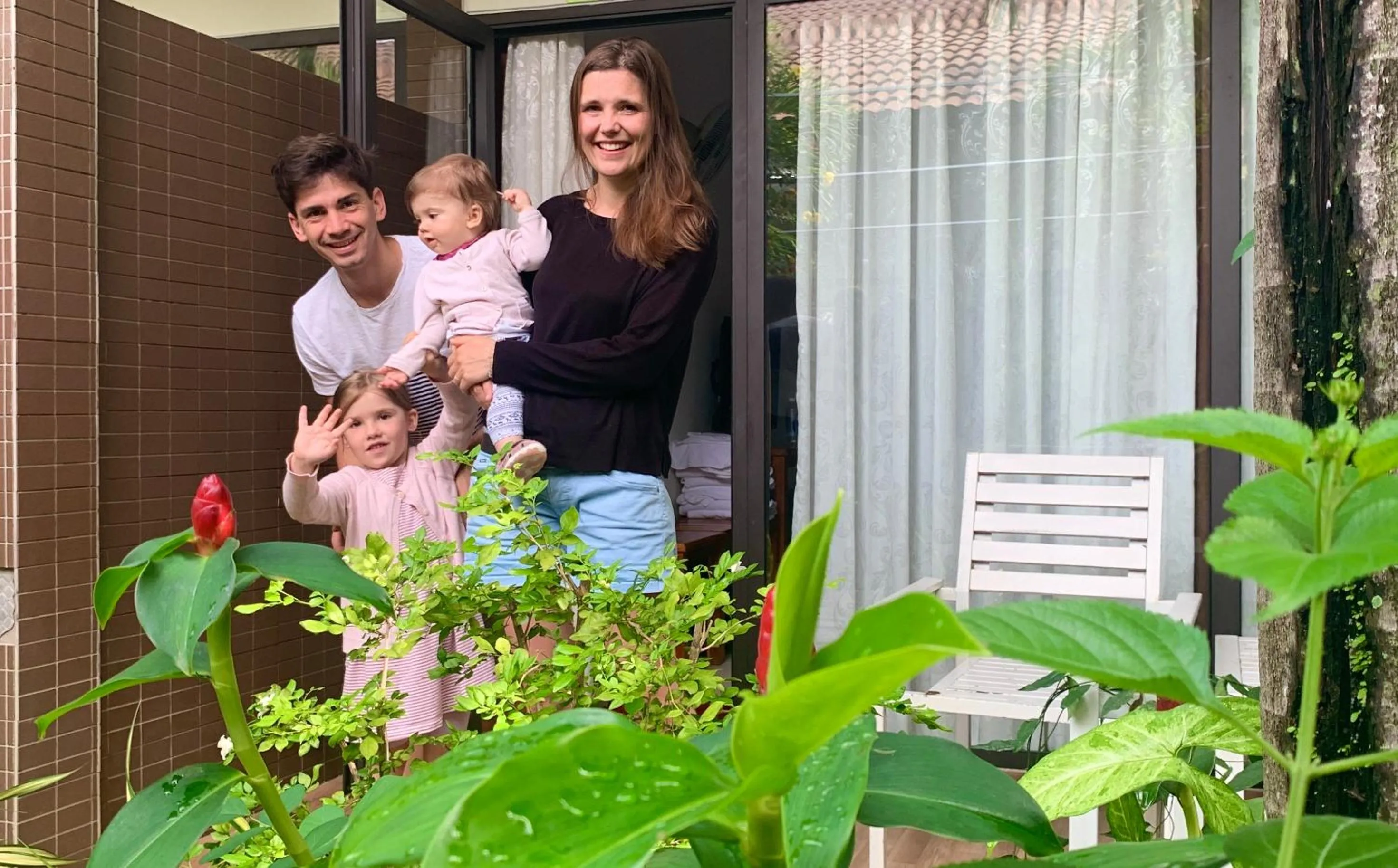 People in Canary Bungalow