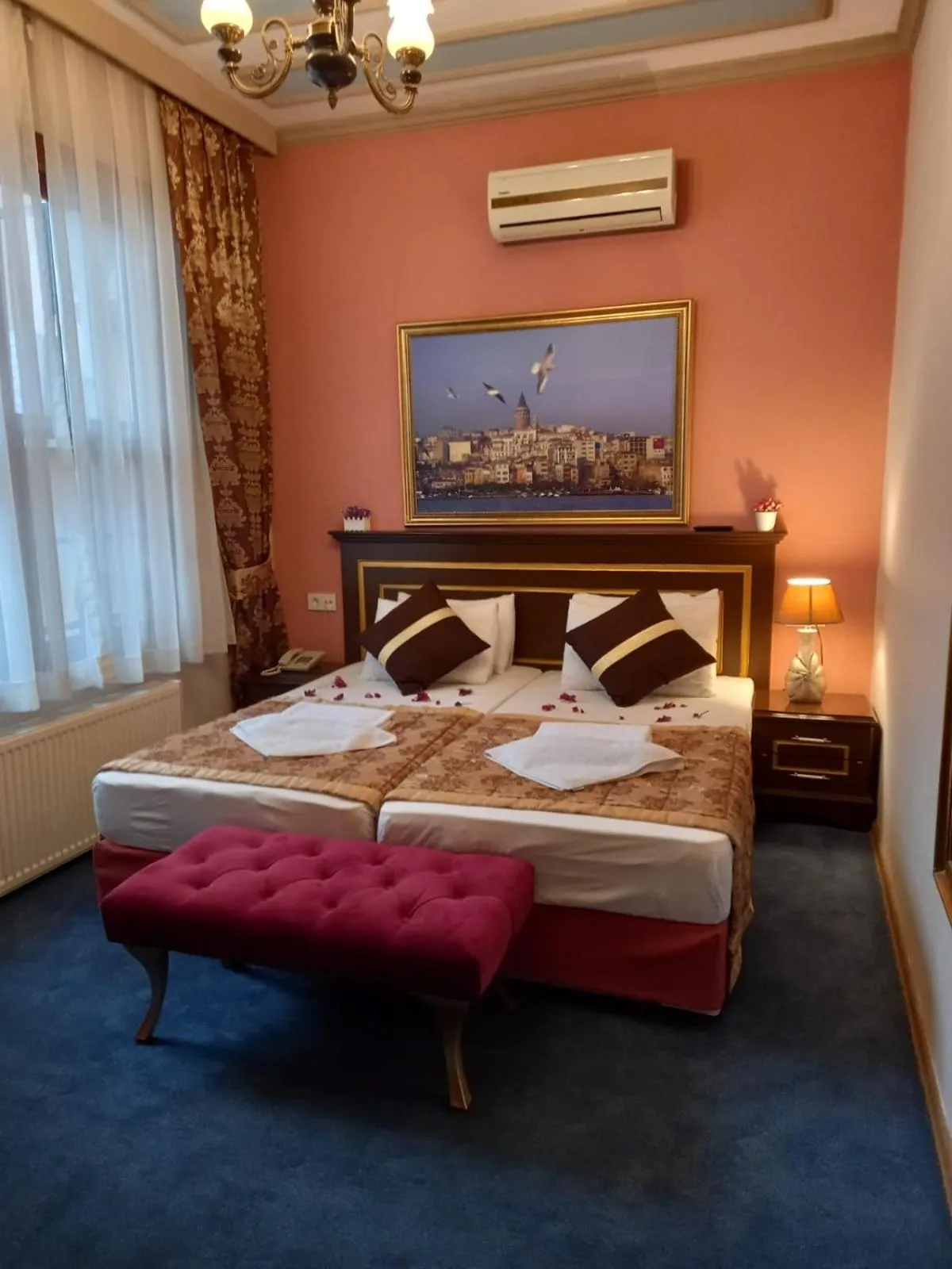 Bedroom, Bed in Emirhan Hotel, Sultanahmet