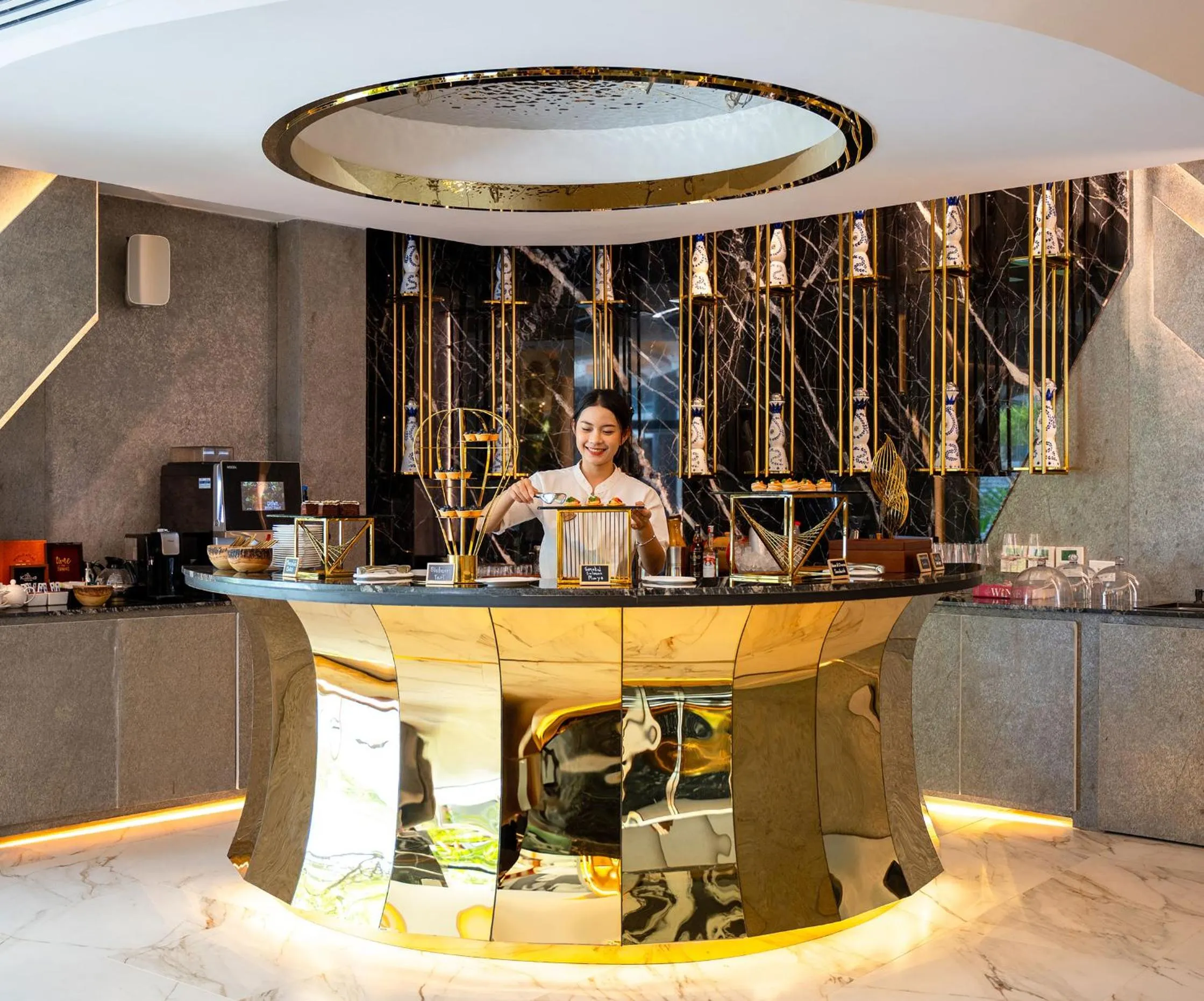 Lounge or bar in Kalima Resort and Spa