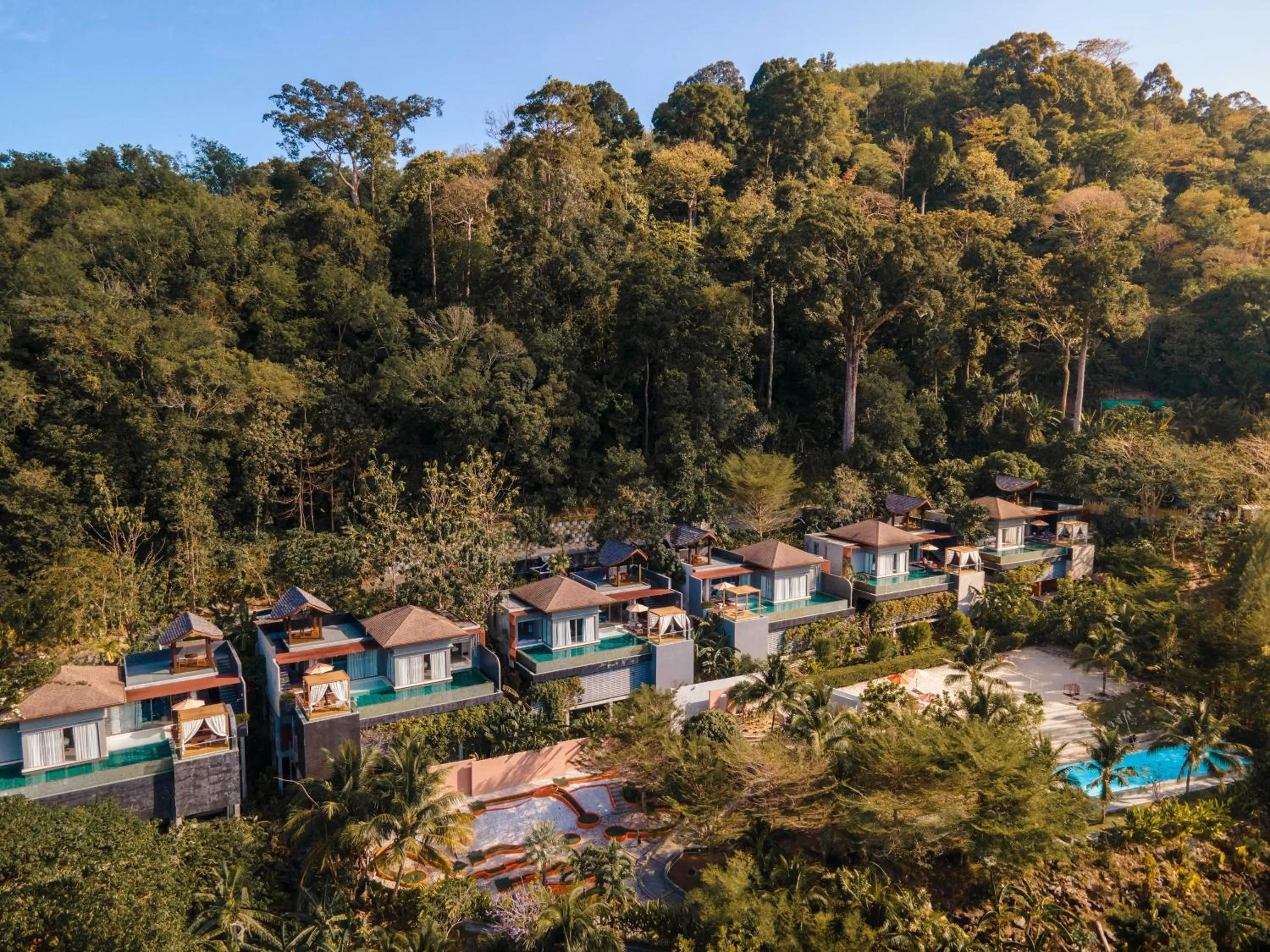 Natural landscape in Kalima Resort and Spa