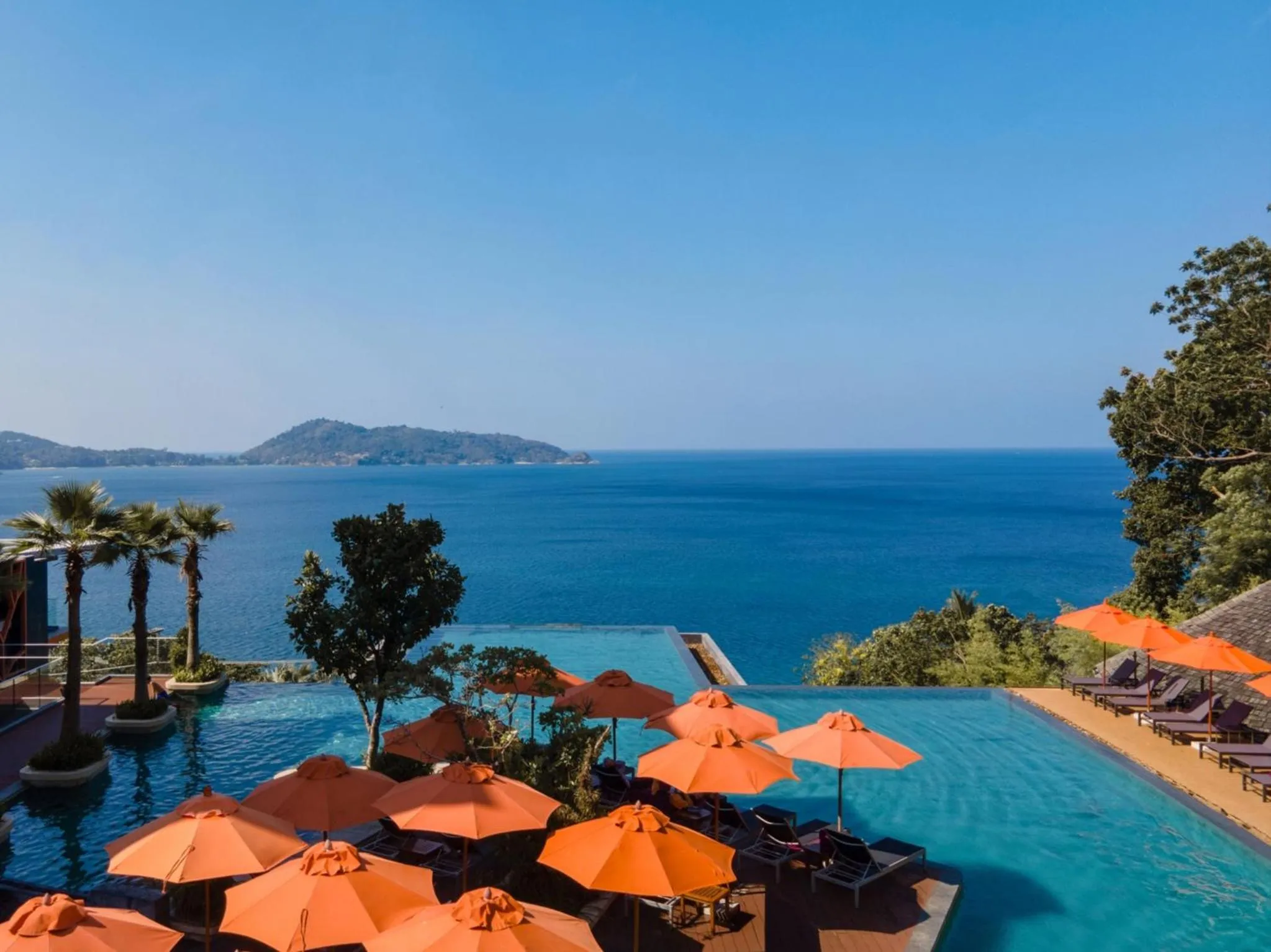 Swimming pool in Kalima Resort and Spa