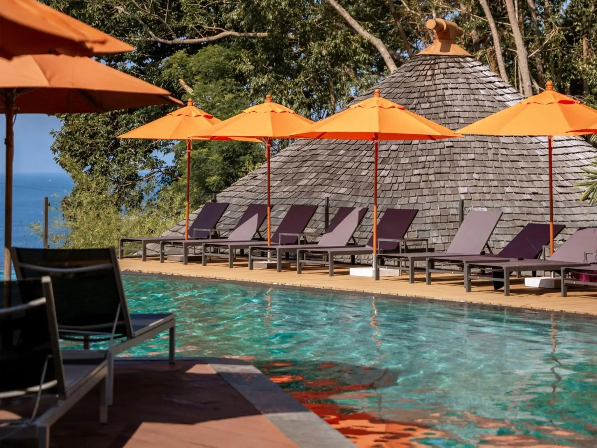 Swimming pool in Kalima Resort and Spa Swimming pool in Kalima Resort and Spa