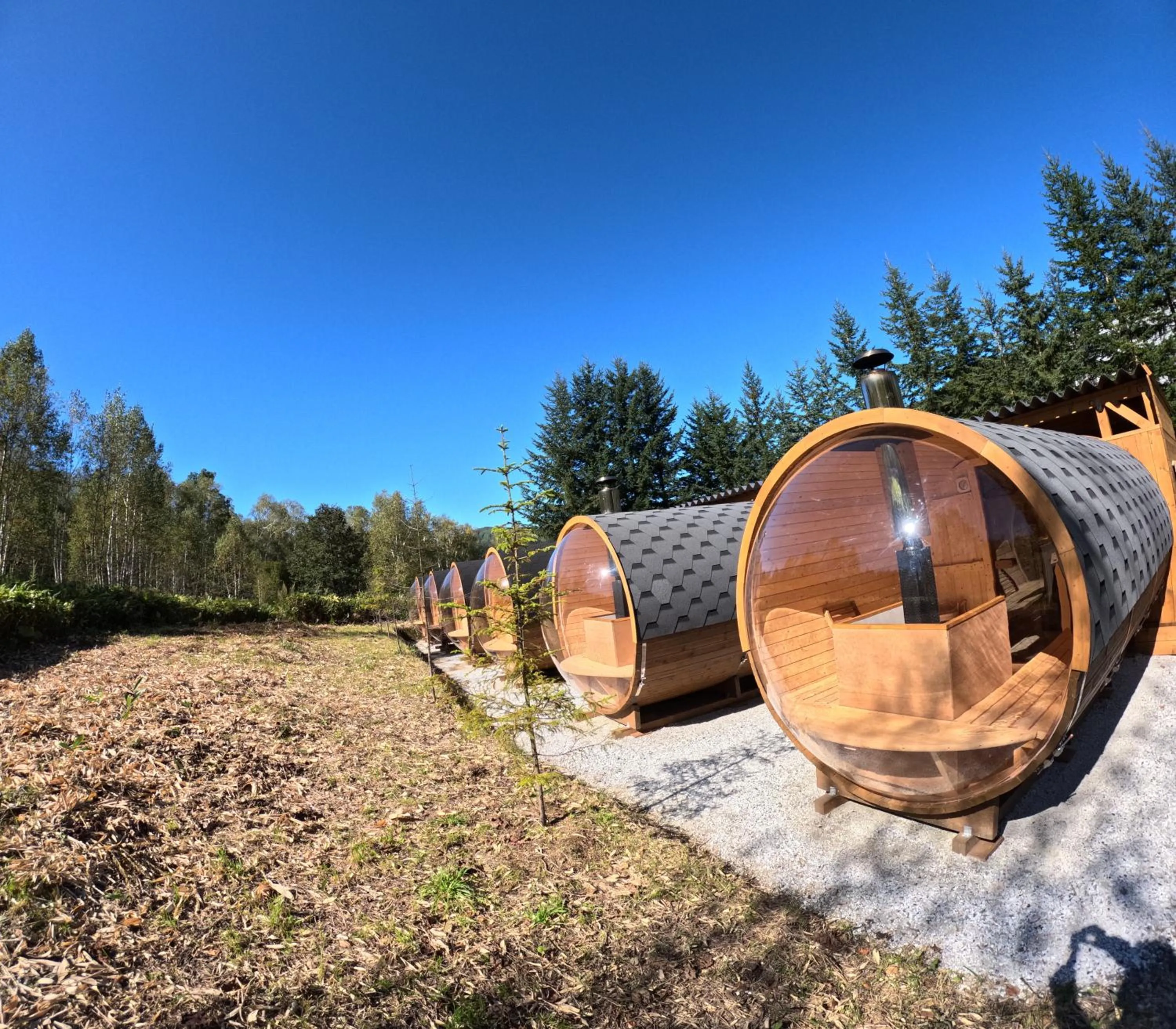 Sauna in Petit Hotel Gracey Tomamu