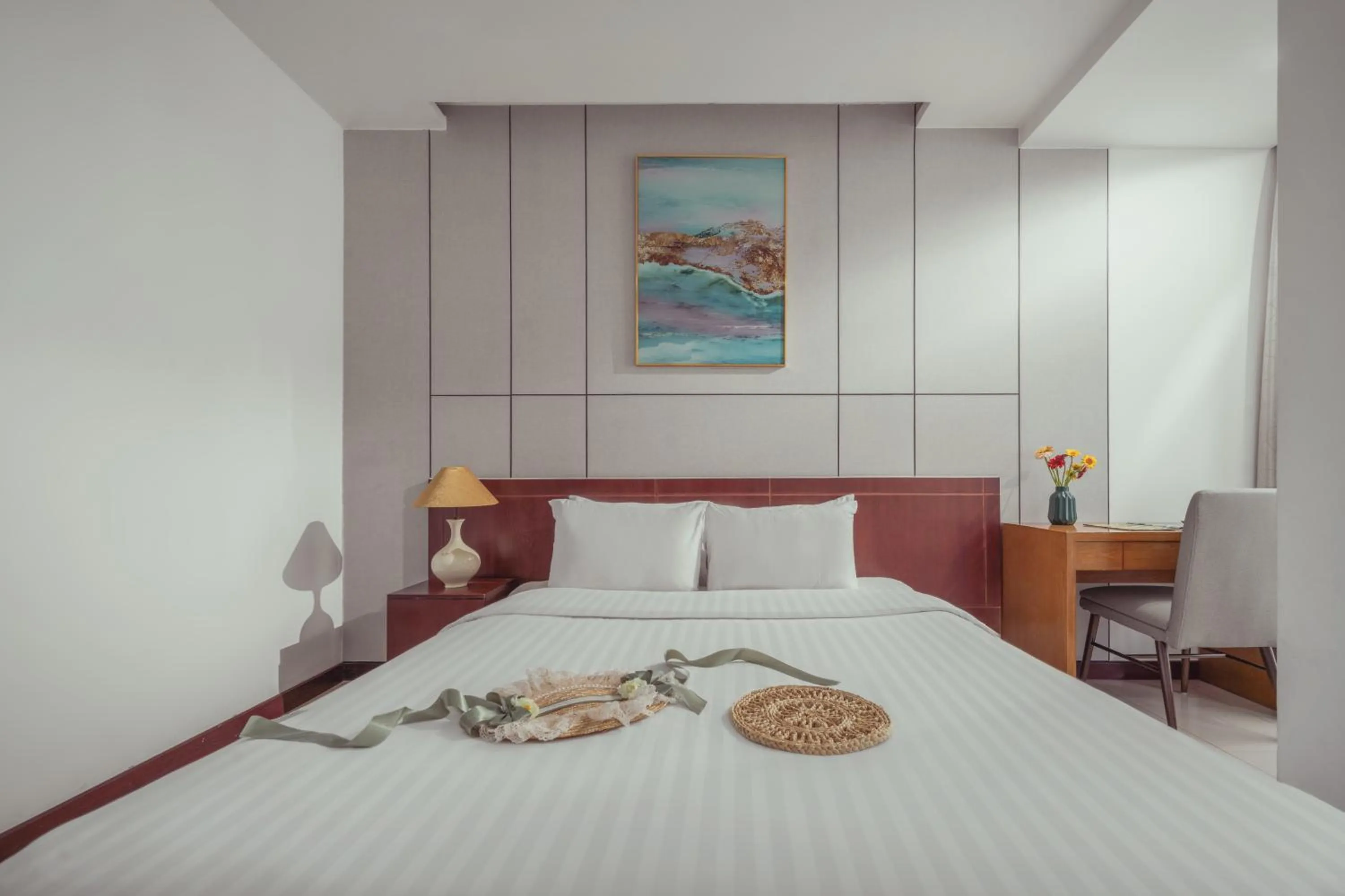 Bed in Star Hotel and Fitness- Free Sauna