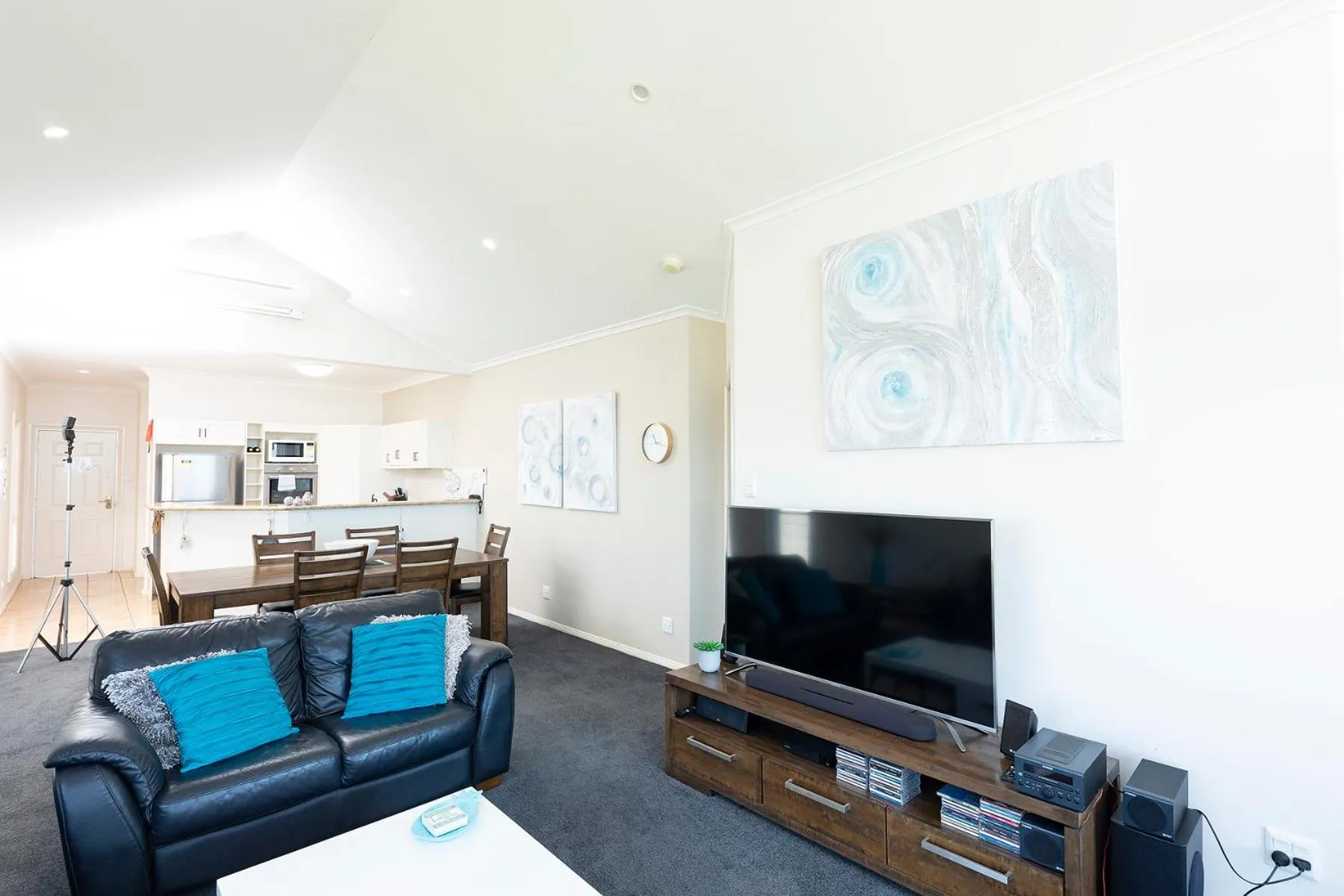 Living room in Meridian Beachside Apartments