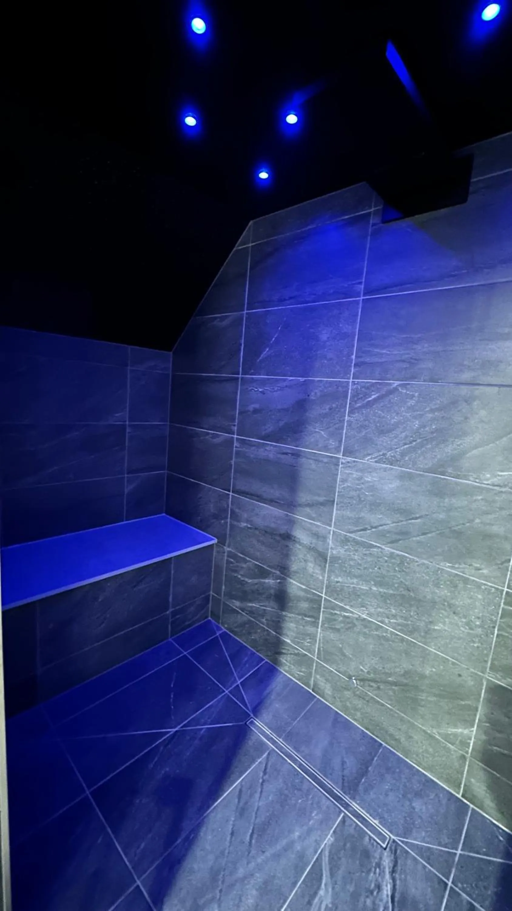 Steam room in The Gables Whisky B&B