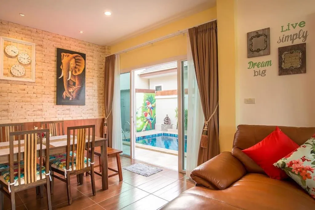 Living room in Aonang Sweet Pool Villa