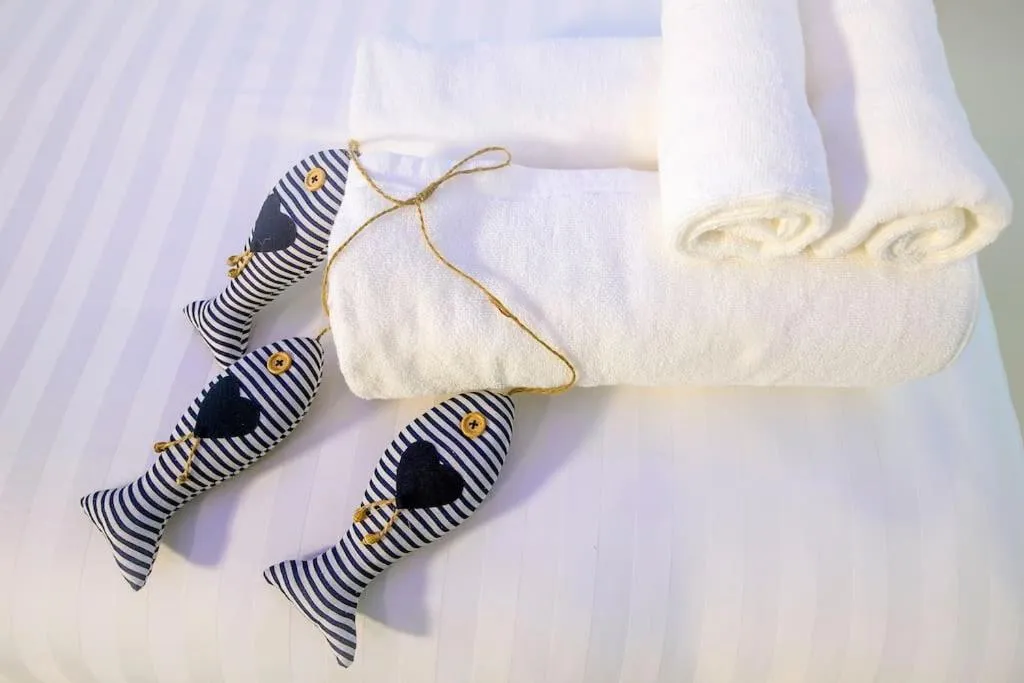 Bed in Aonang Sweet Blue Sea