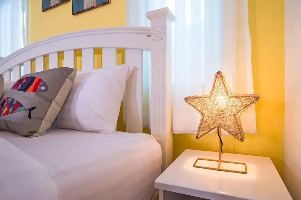 Bed in Aonang Sweet Blue Sea Bed in Aonang Sweet Blue Sea