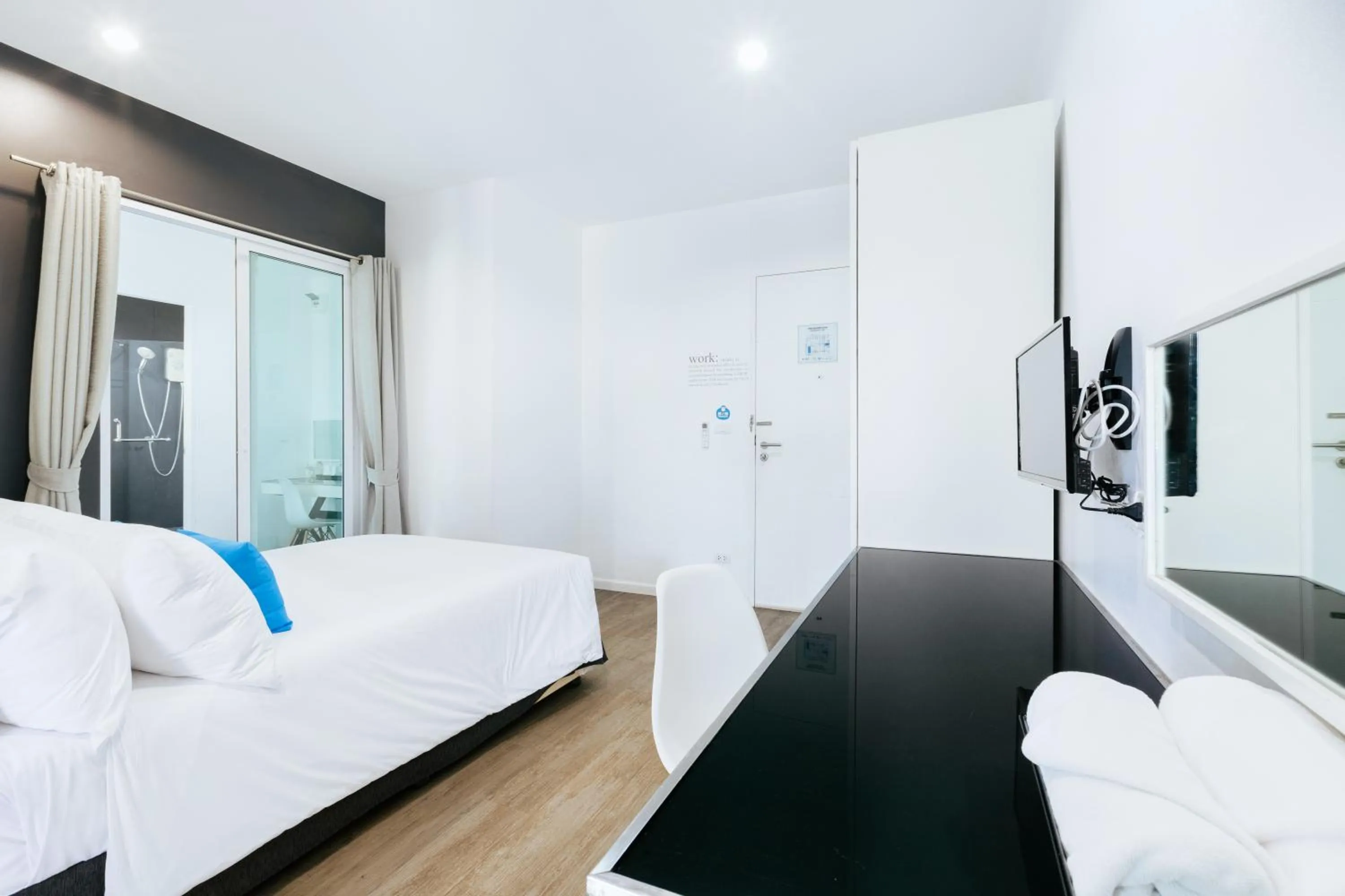 Bedroom, Bed in Blu Monkey Bed & Breakfast Phuket