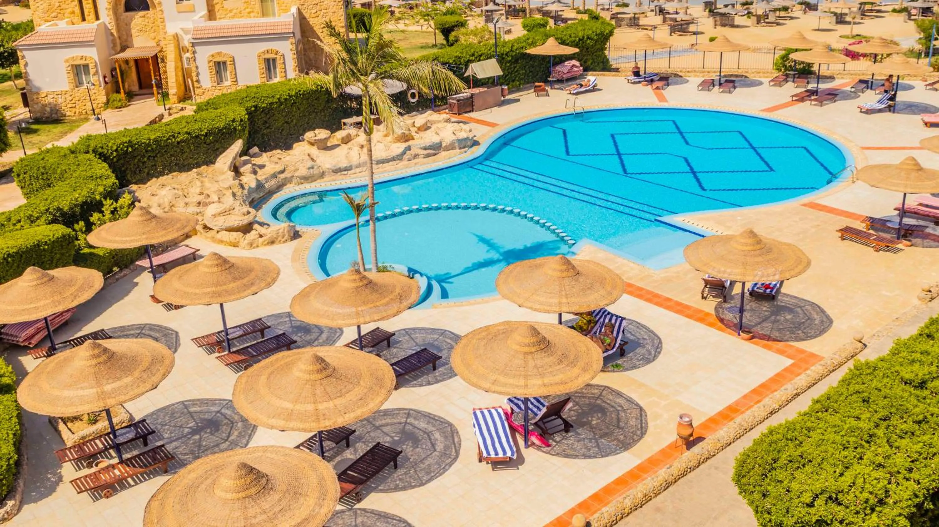 Pool view in Blend Elphistone Resort Marsa Alam