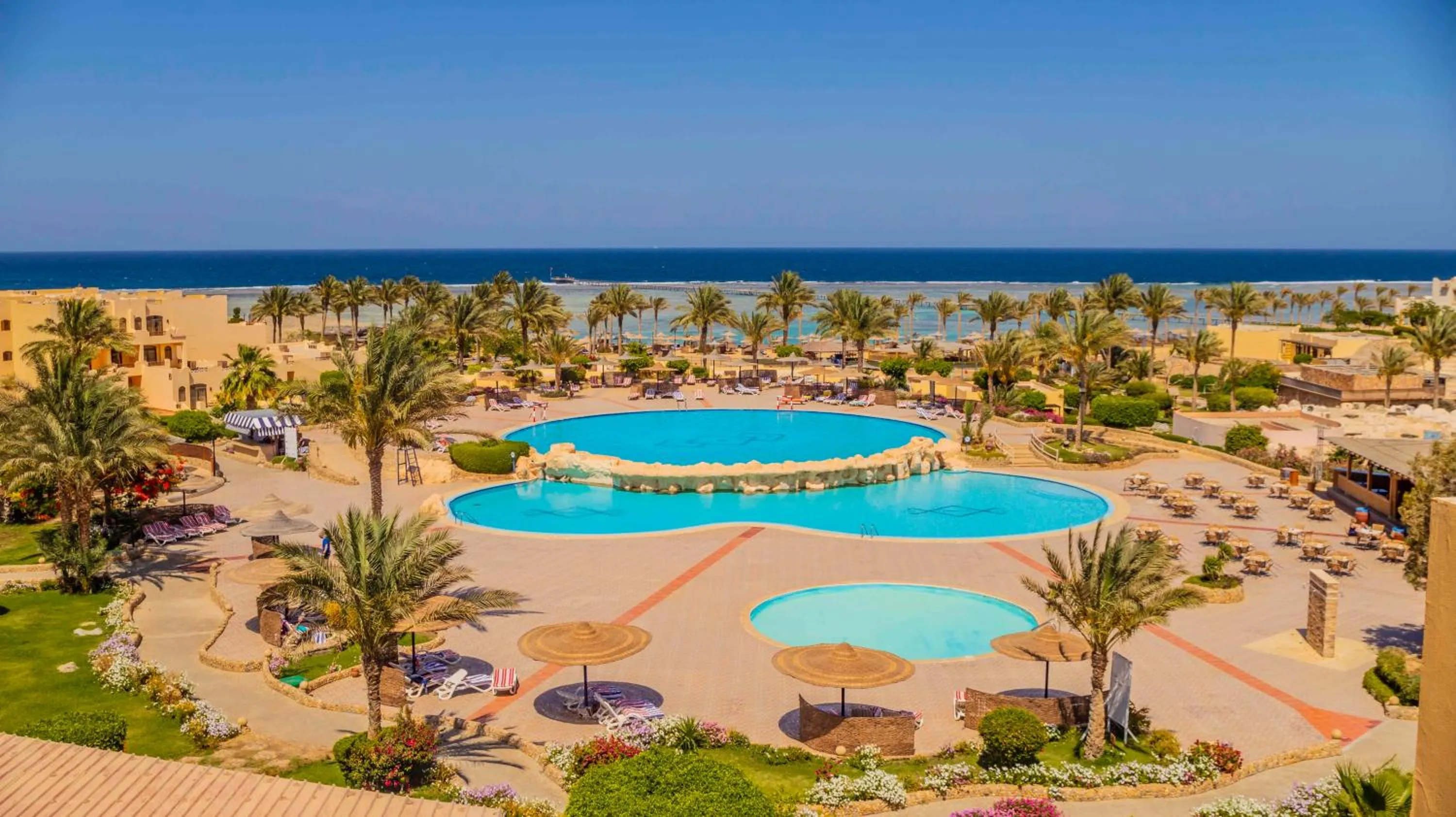 Pool view in Blend Elphistone Resort Marsa Alam