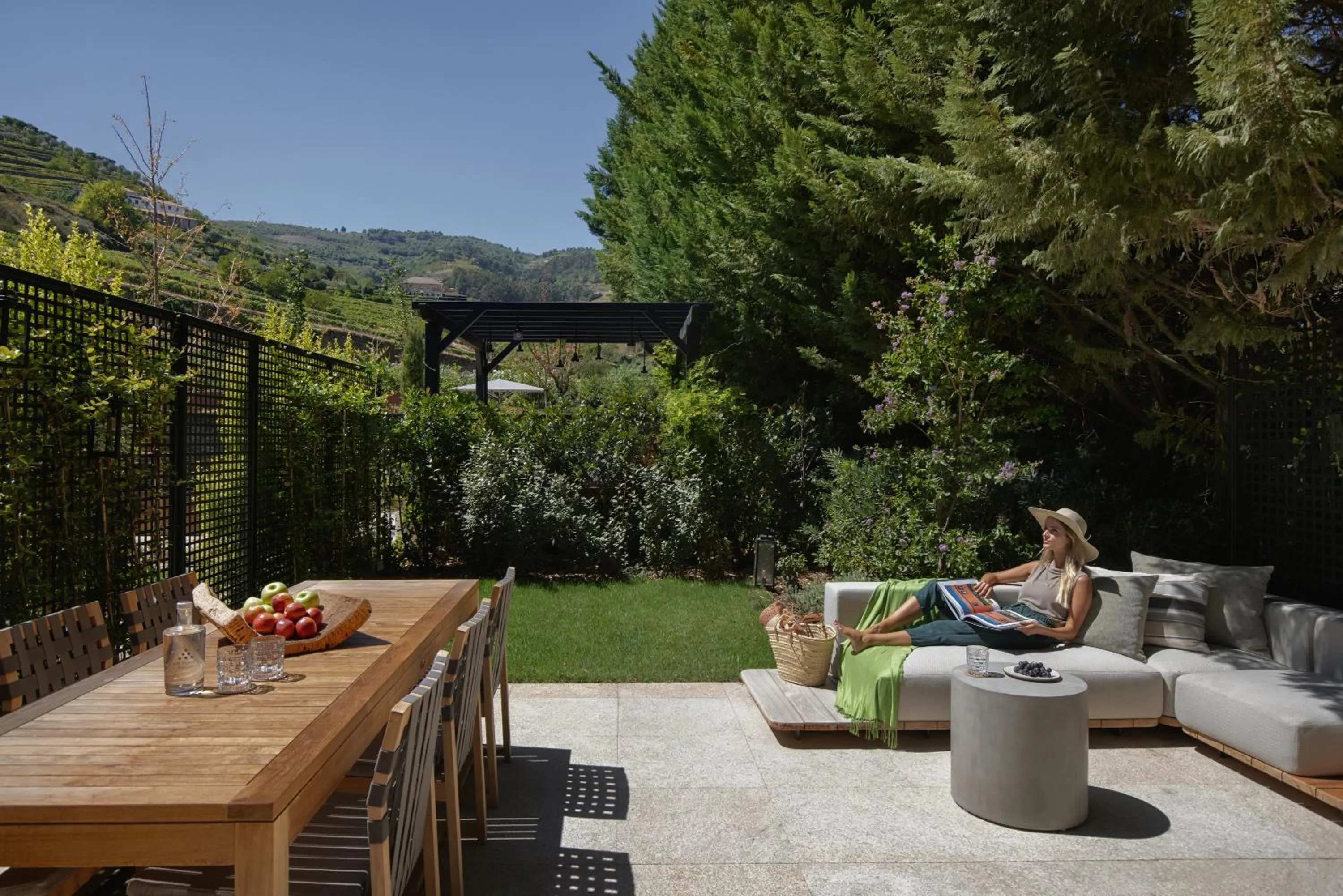 Patio in Six Senses Douro Valley