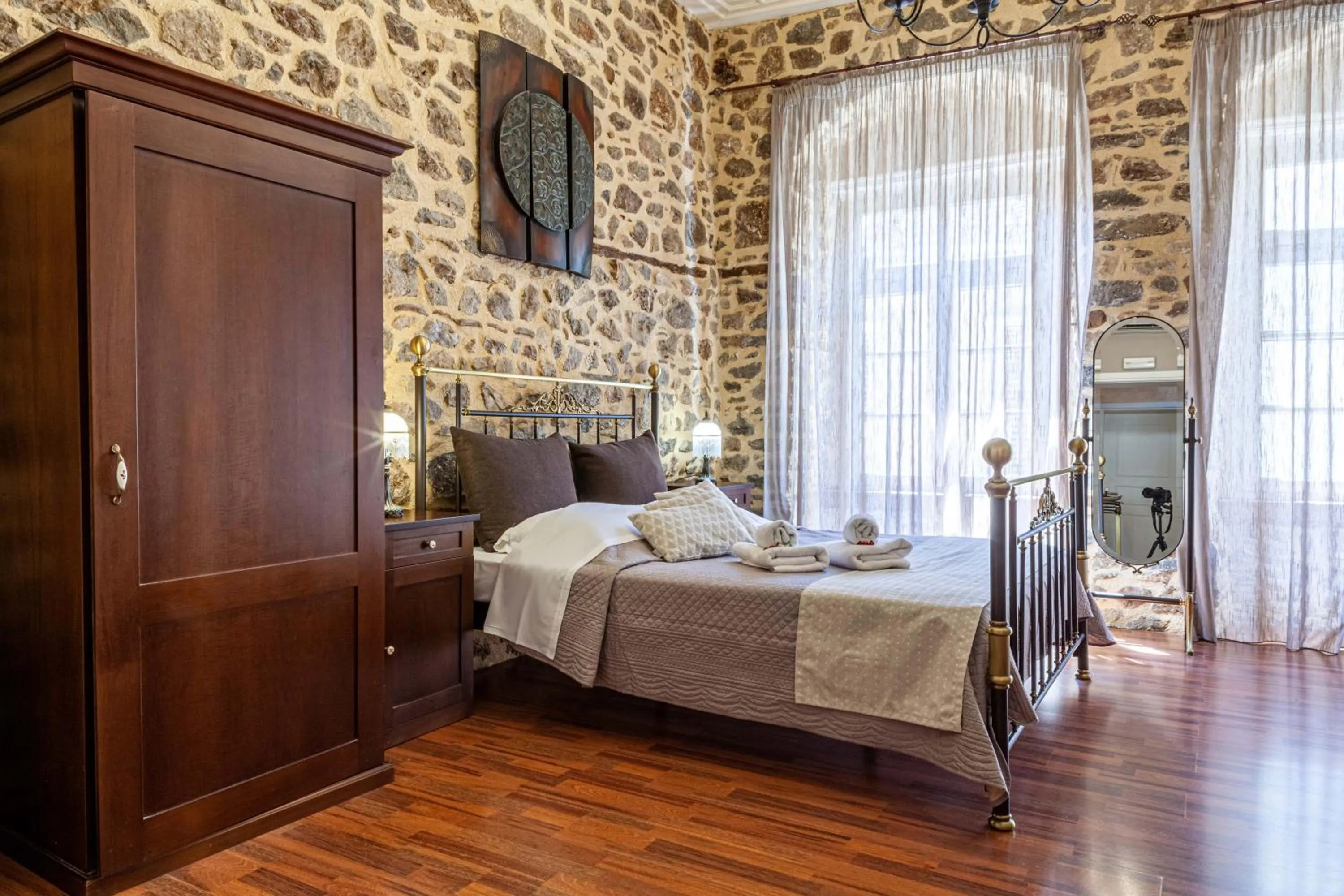 Photo of the whole room, Bed in Althaia Pension