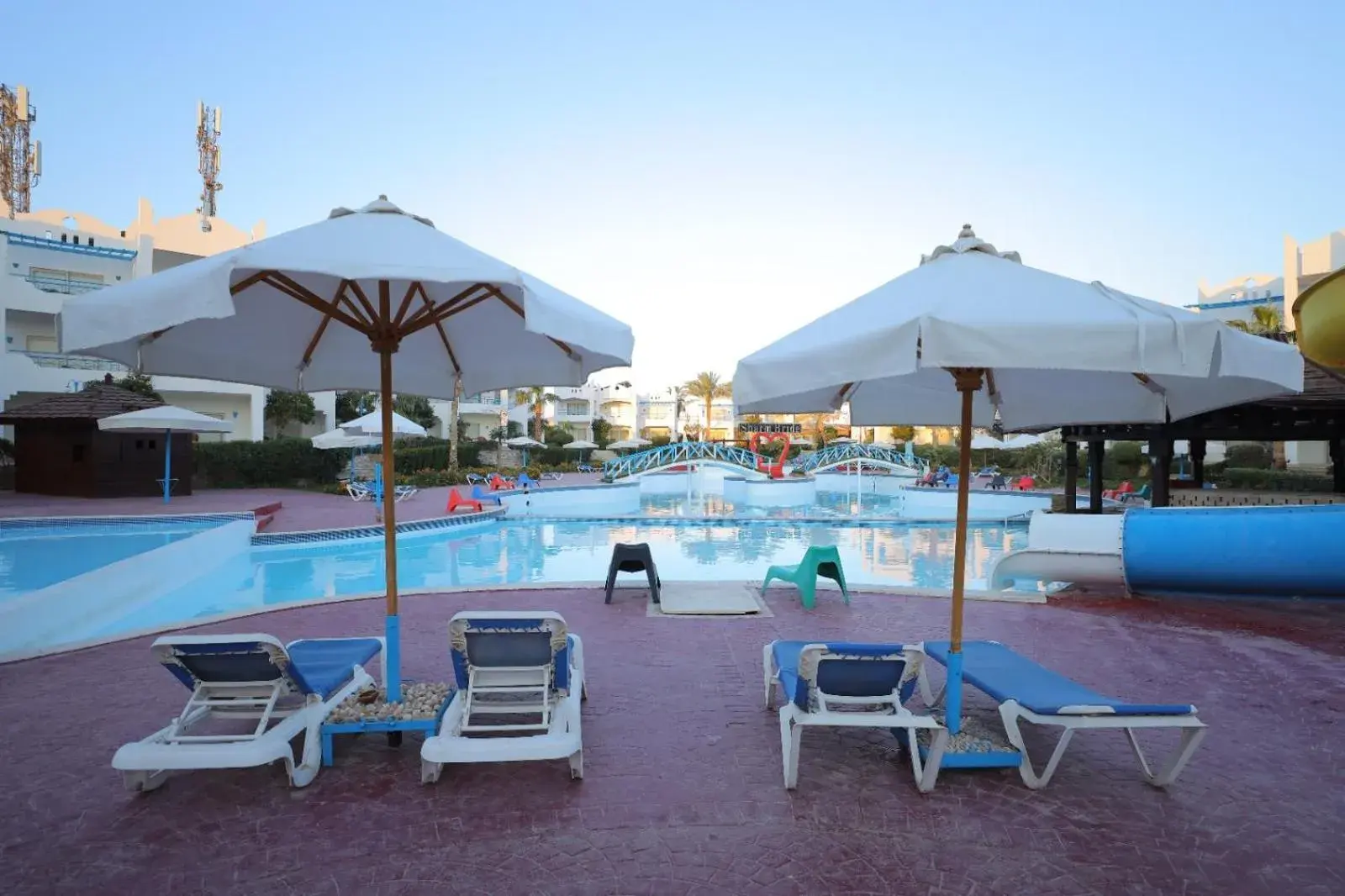 Swimming pool in Sharm Bride Resort Aqua & SPA Swimming pool in Sharm Bride Resort Aqua & SPA